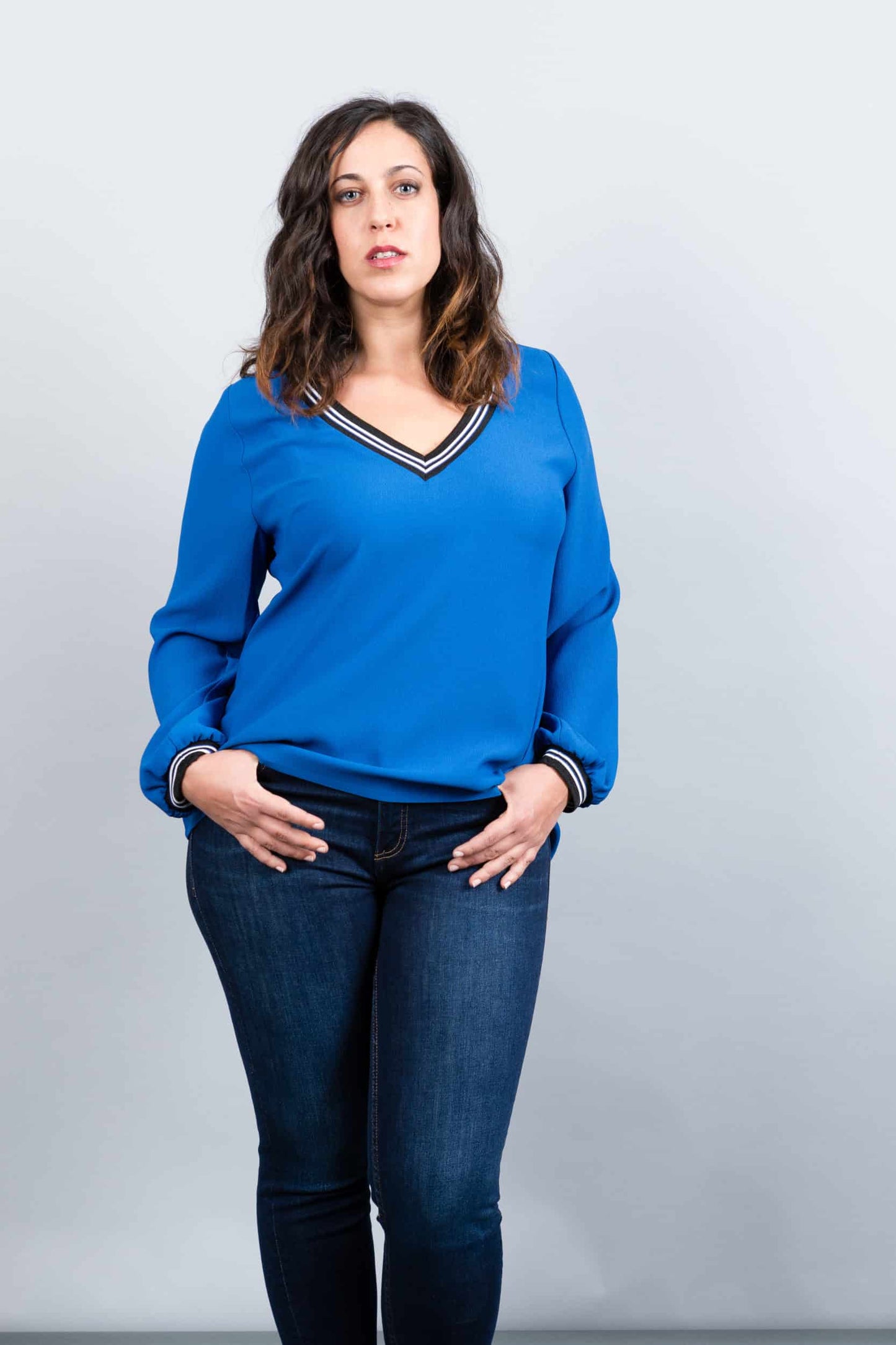 London Blue Blouse