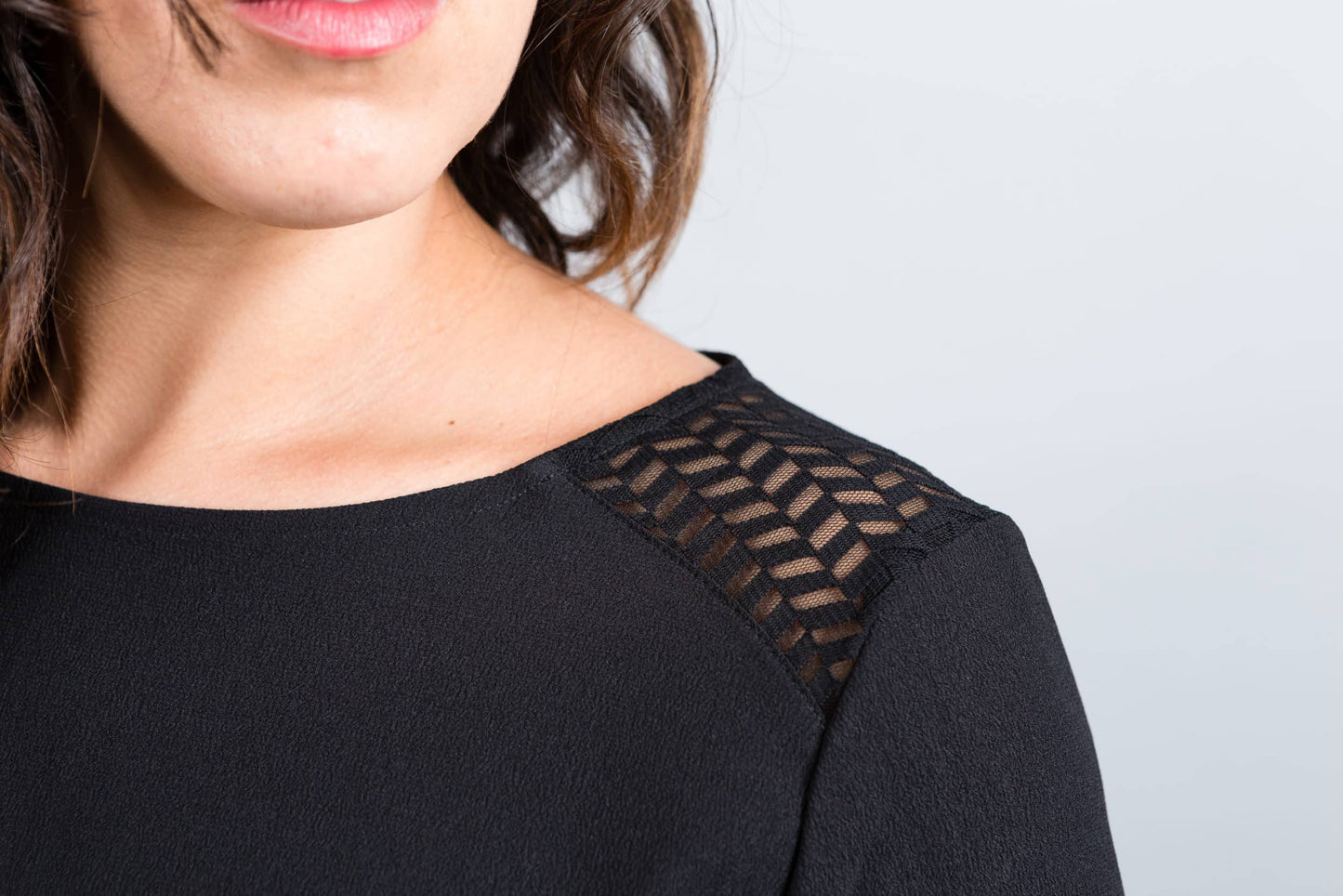 Rome Blouse Black