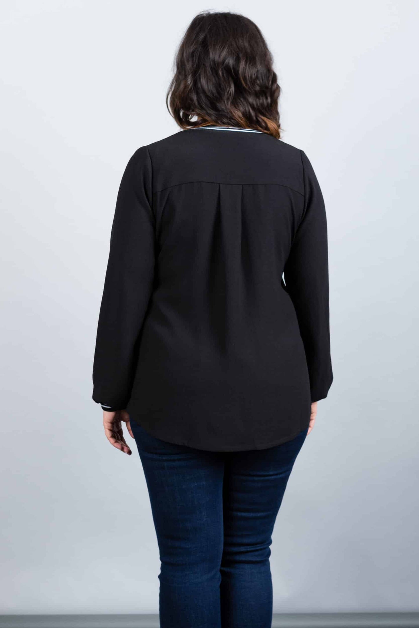 London Blouse Black