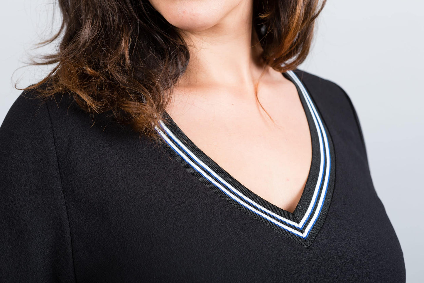 London Blouse Black