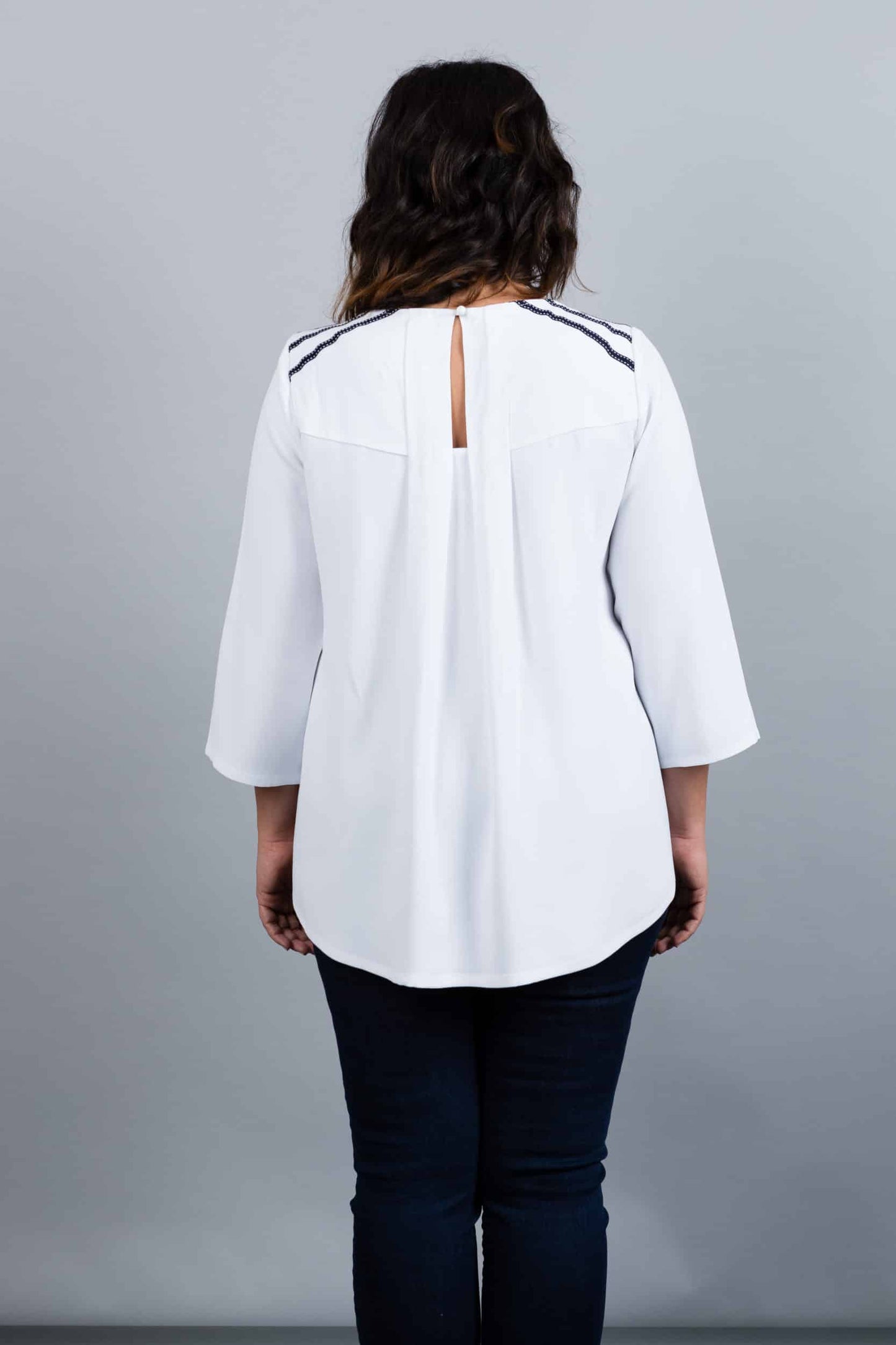 Madrid Blouse White