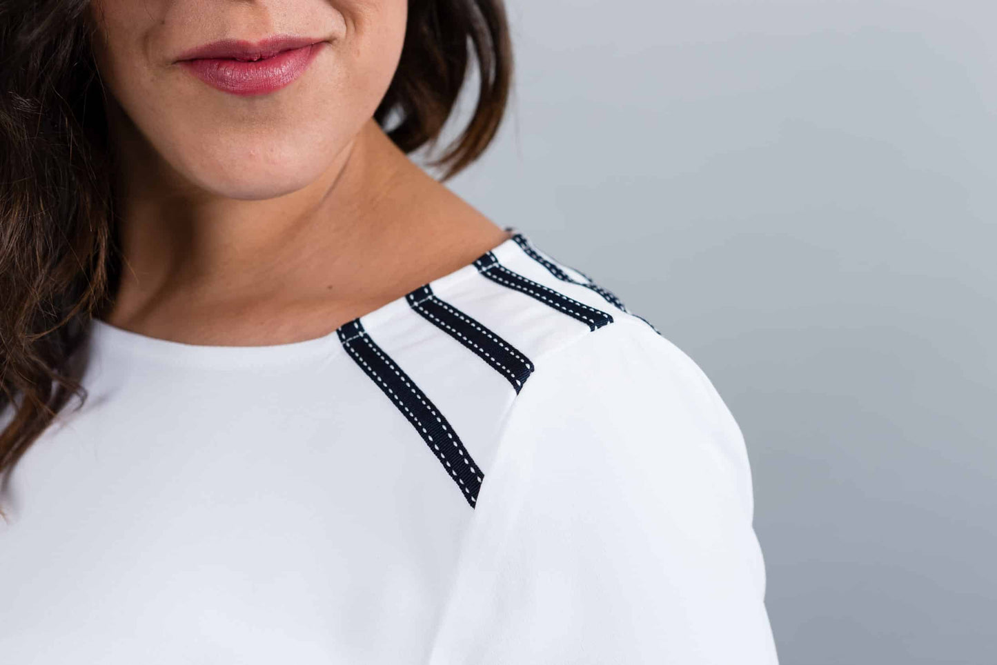 Madrid Blouse White