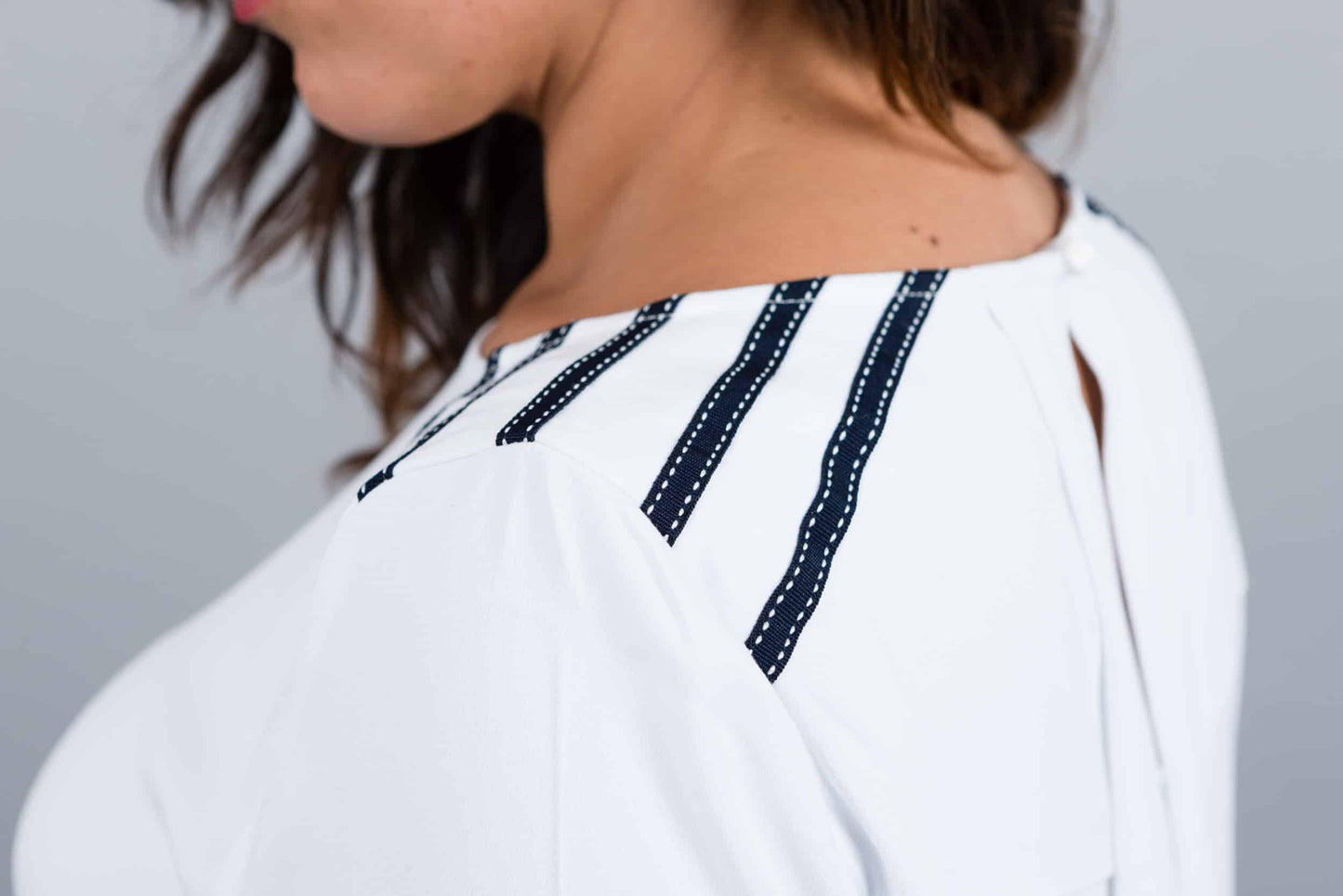 Madrid Blouse White
