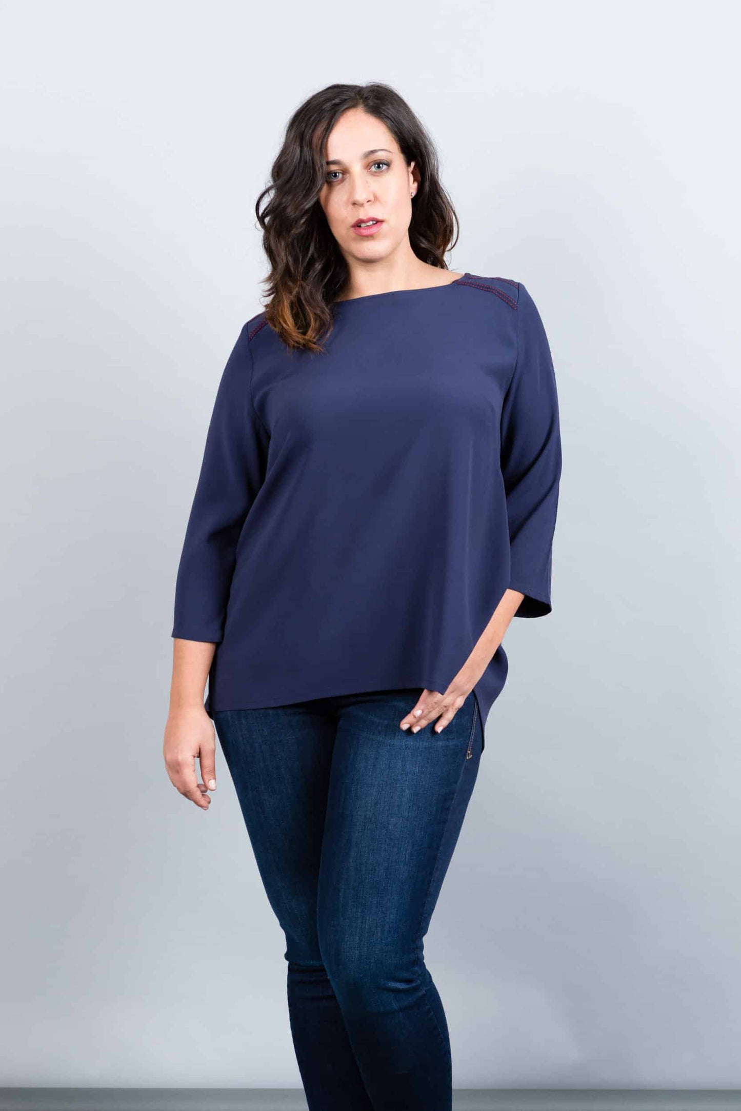 Madrid Blouse Blue