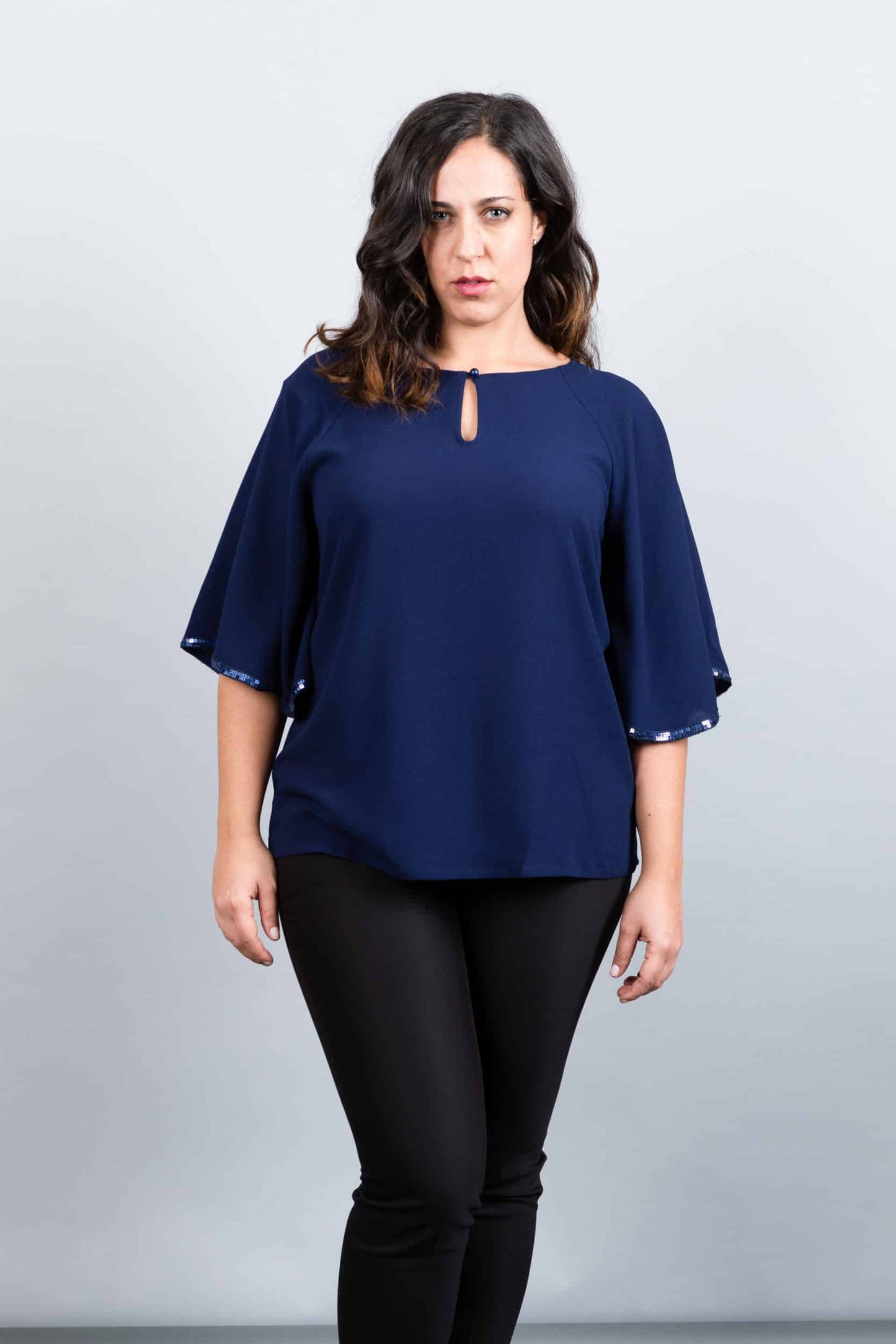 New York Blouse Blue