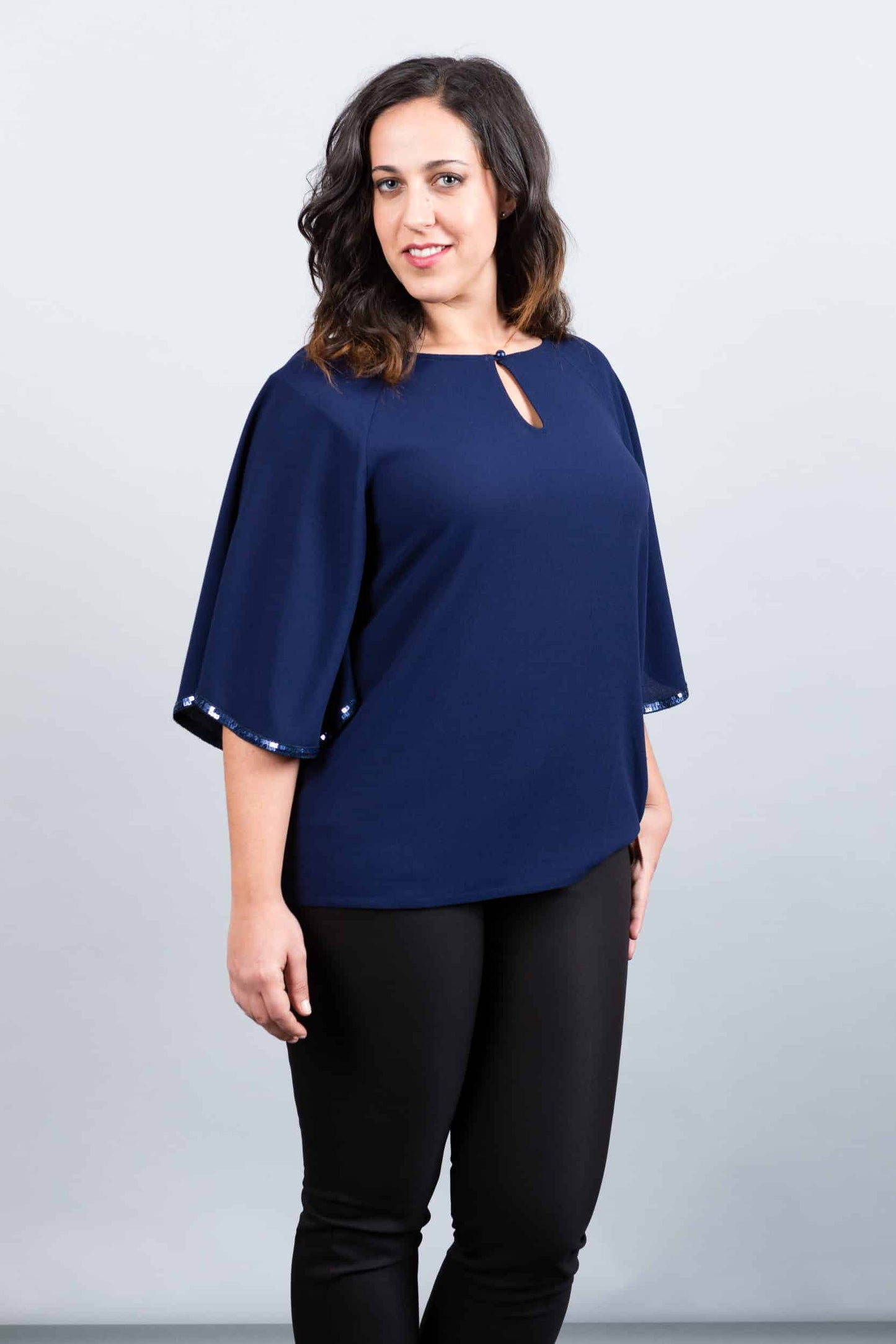 New York Blouse Blue