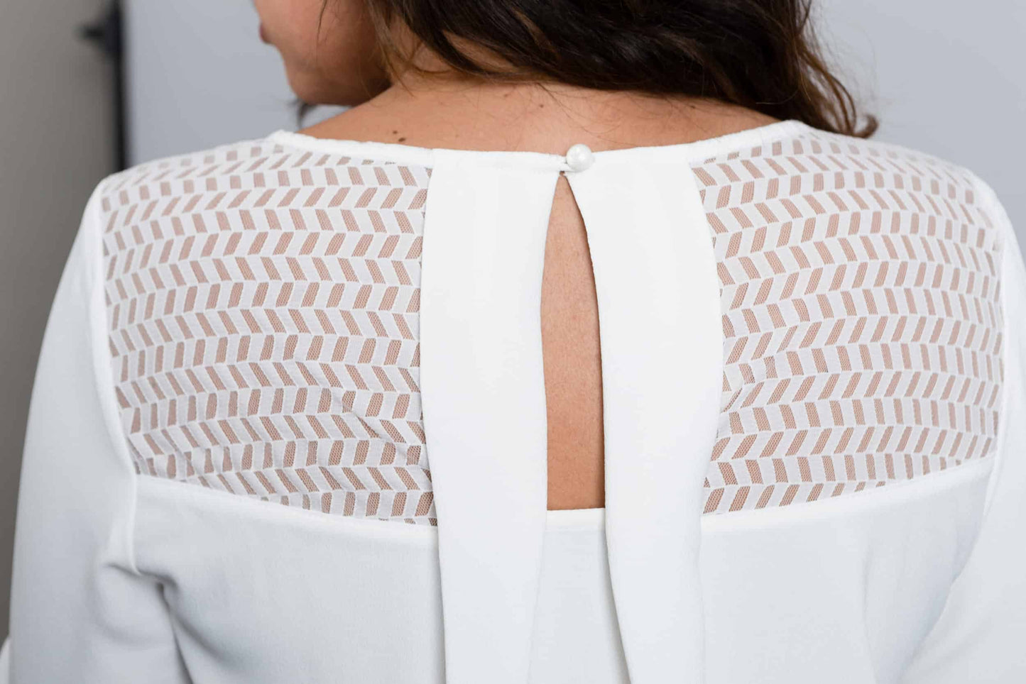 Rome Blouse Ecru