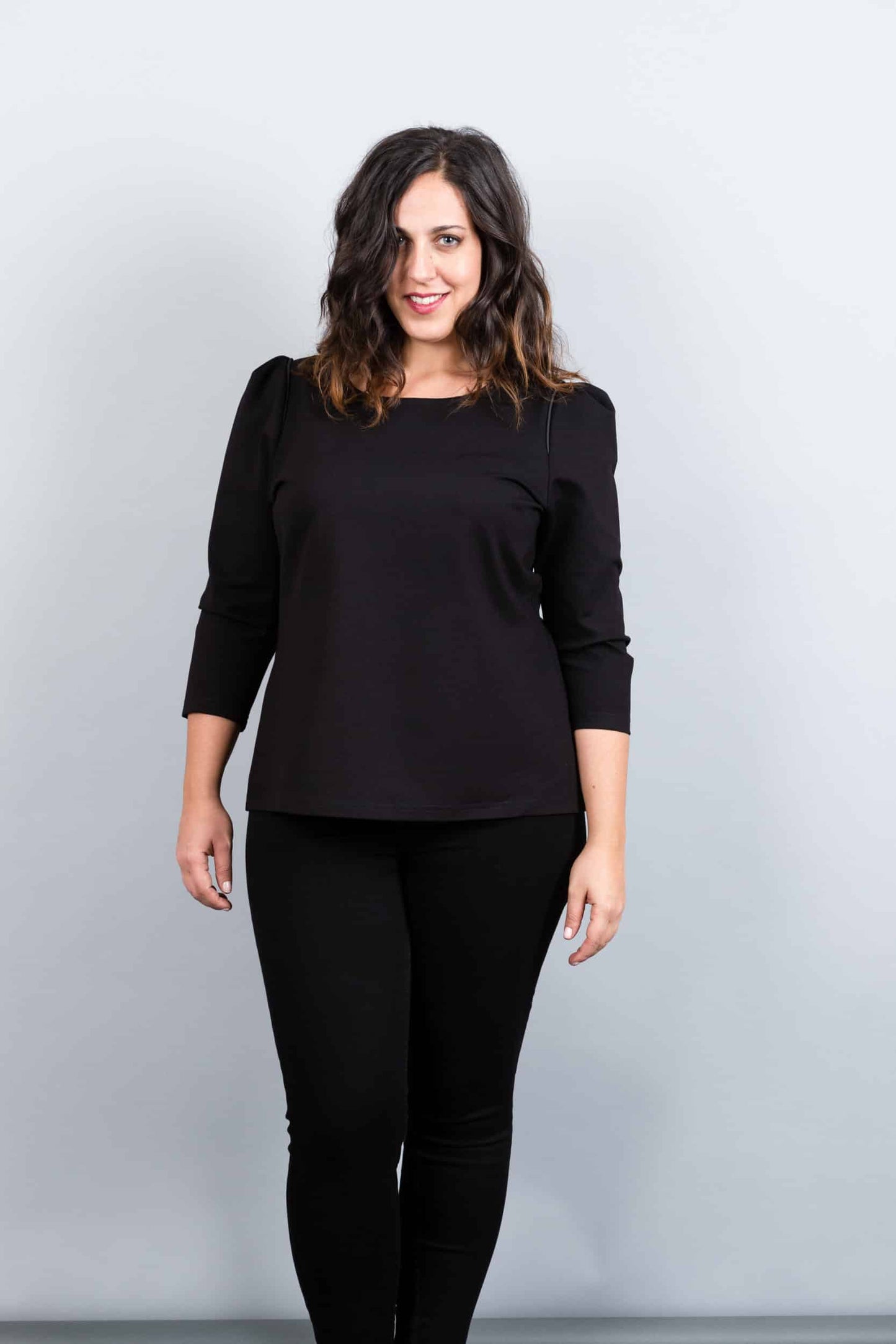 Paris Blouse Black