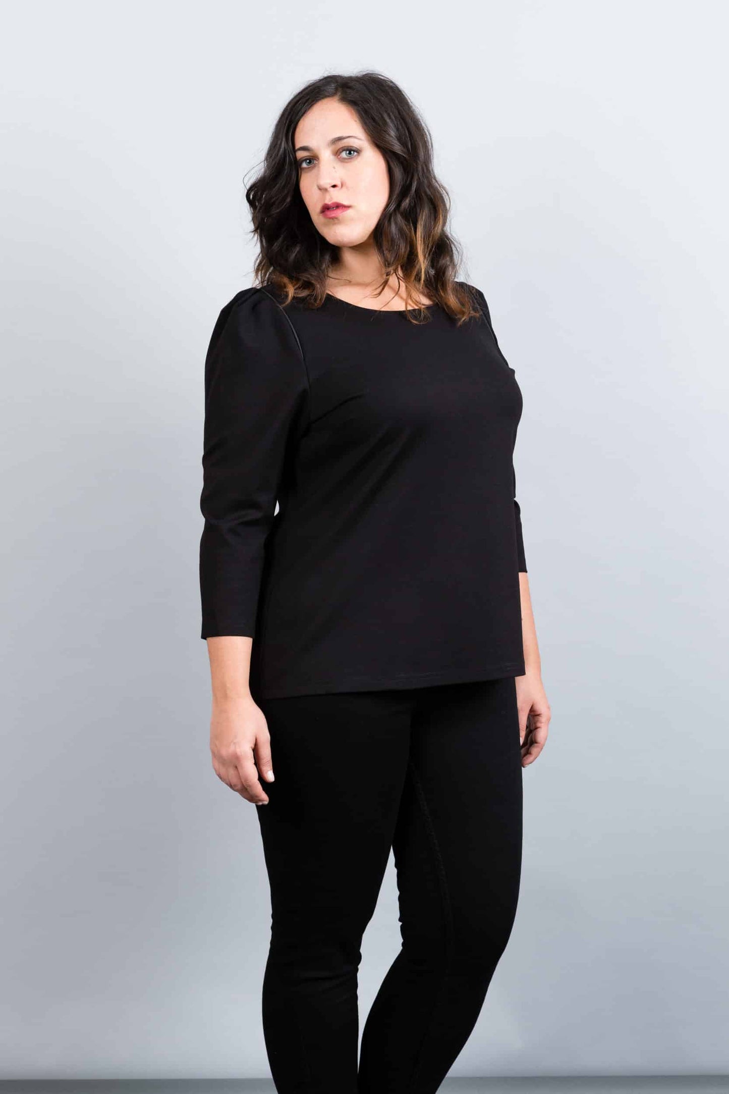 Paris Blouse Black