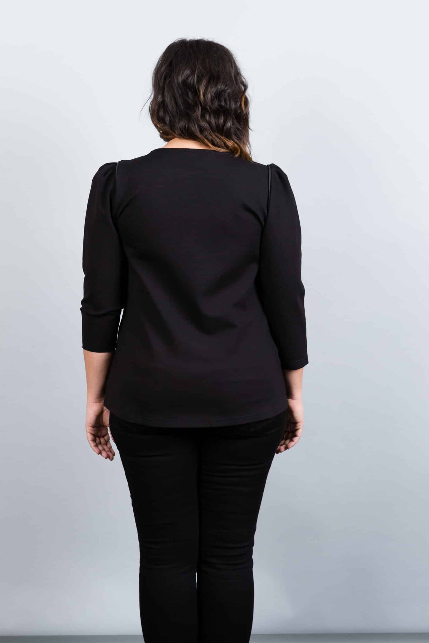 Paris Blouse Black
