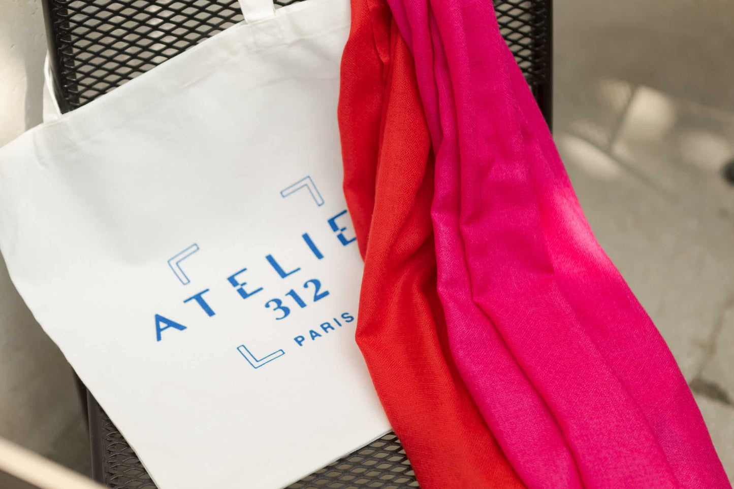 Red/Pink Aegean Stole