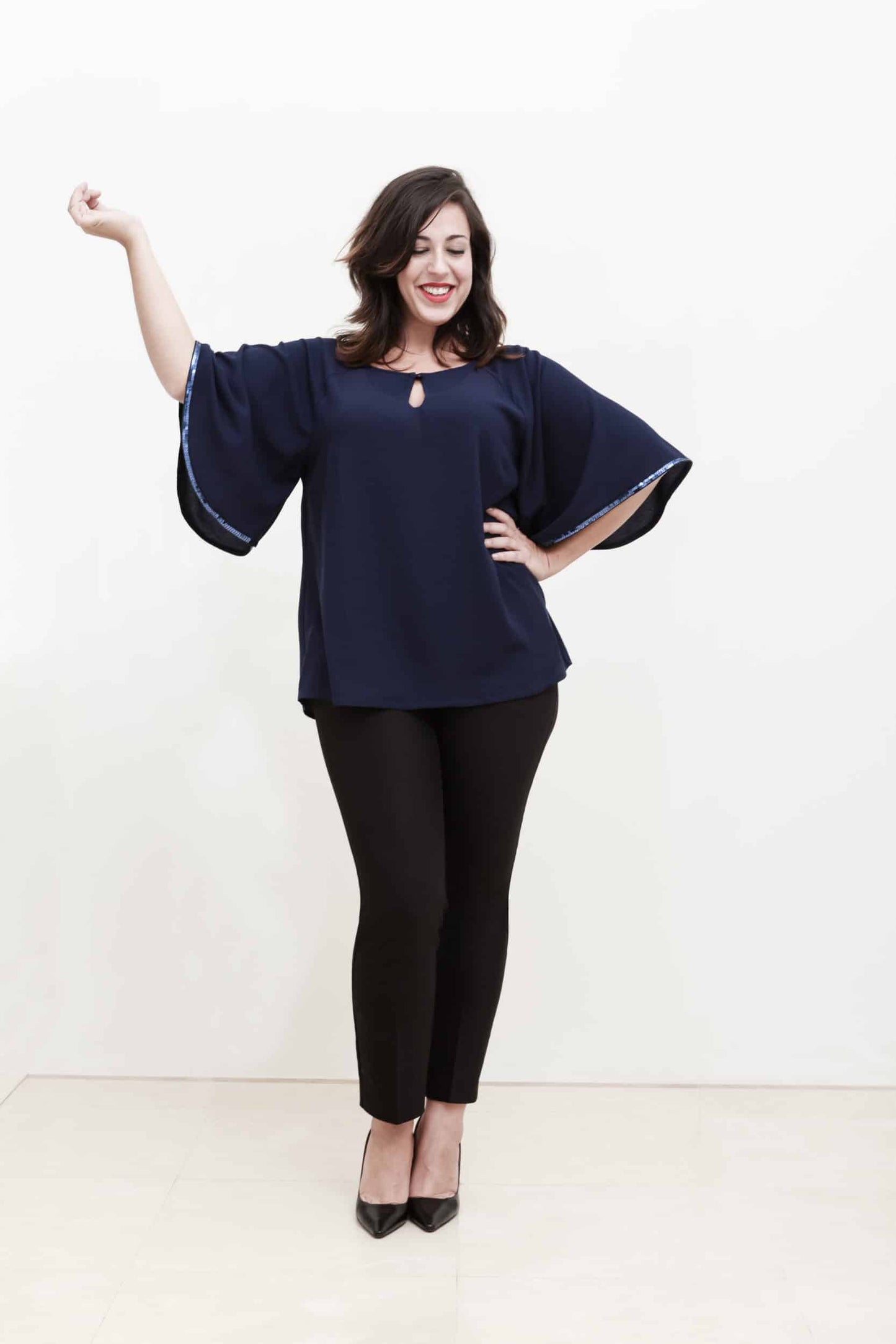 New York Blouse Blue