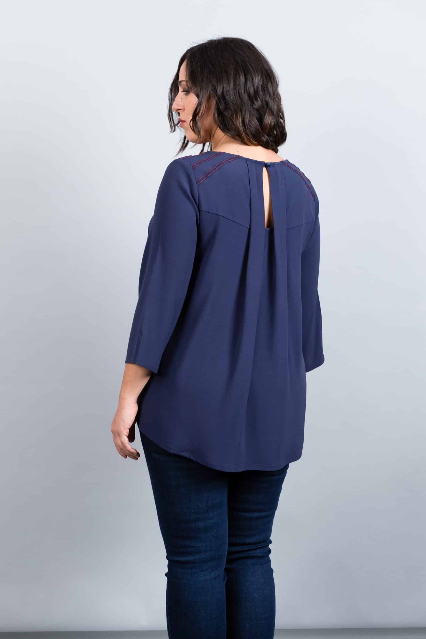 Madrid Blouse Blue