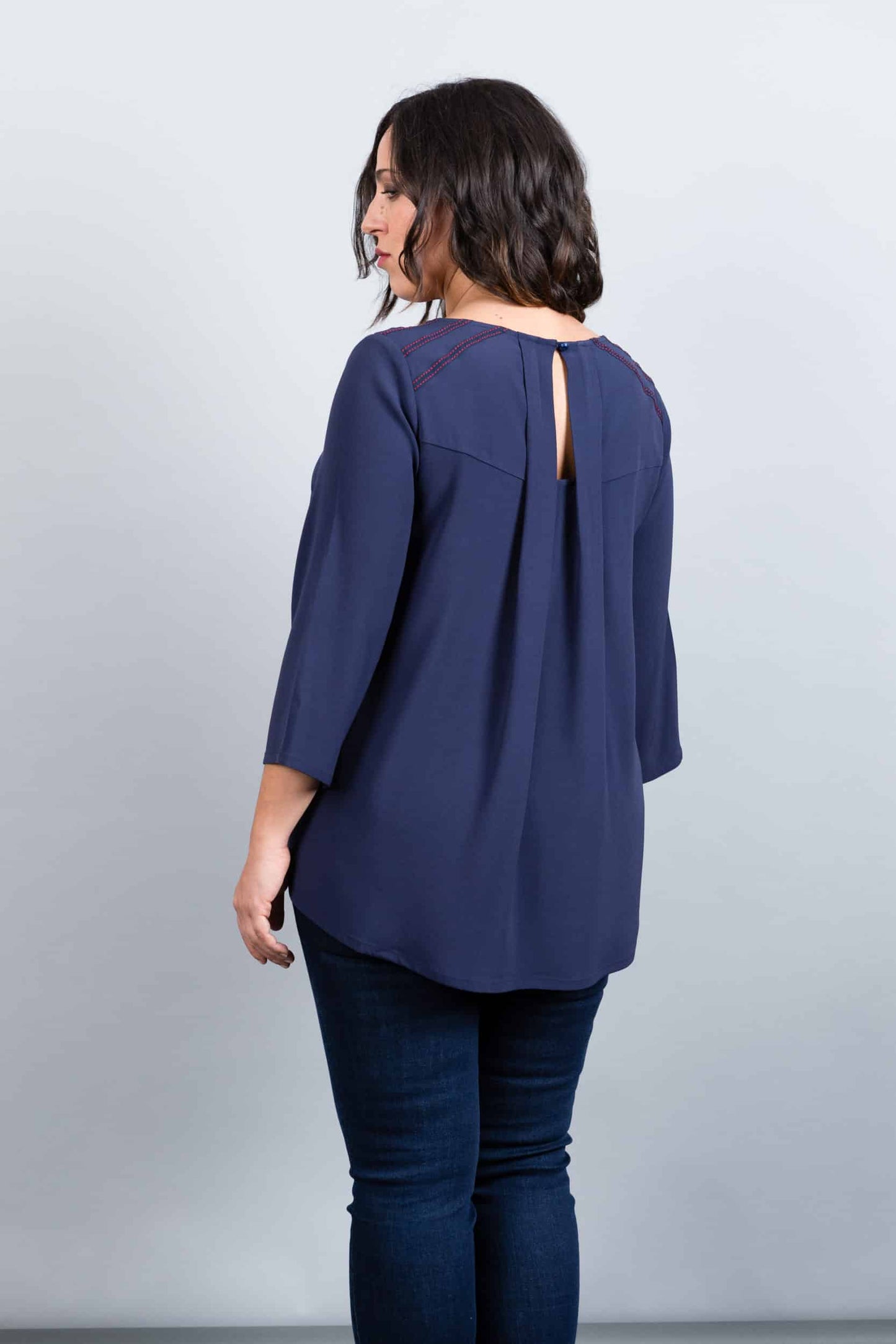 Blouse Madrid Bleu