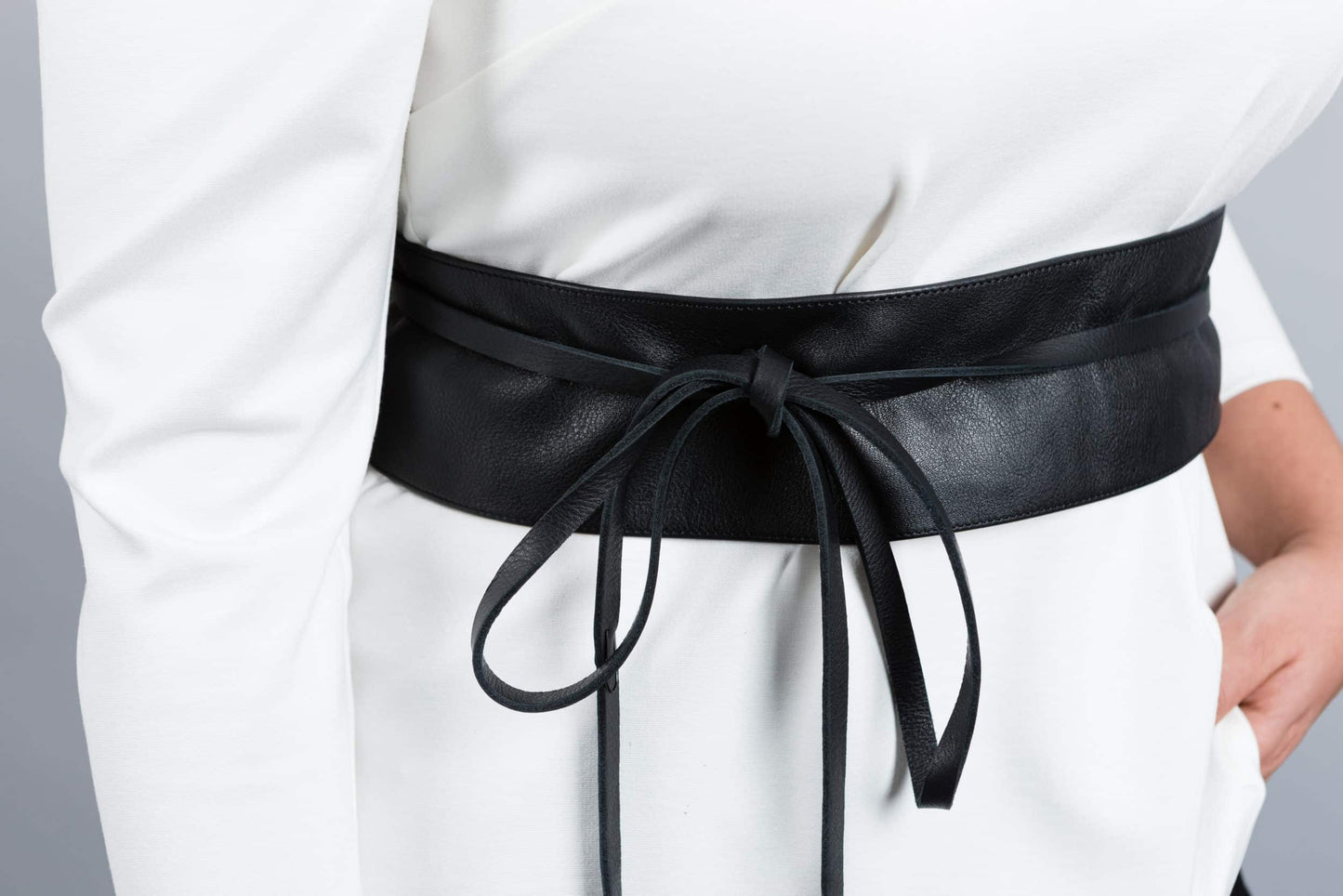 Paris Ecru blouse with black trim
