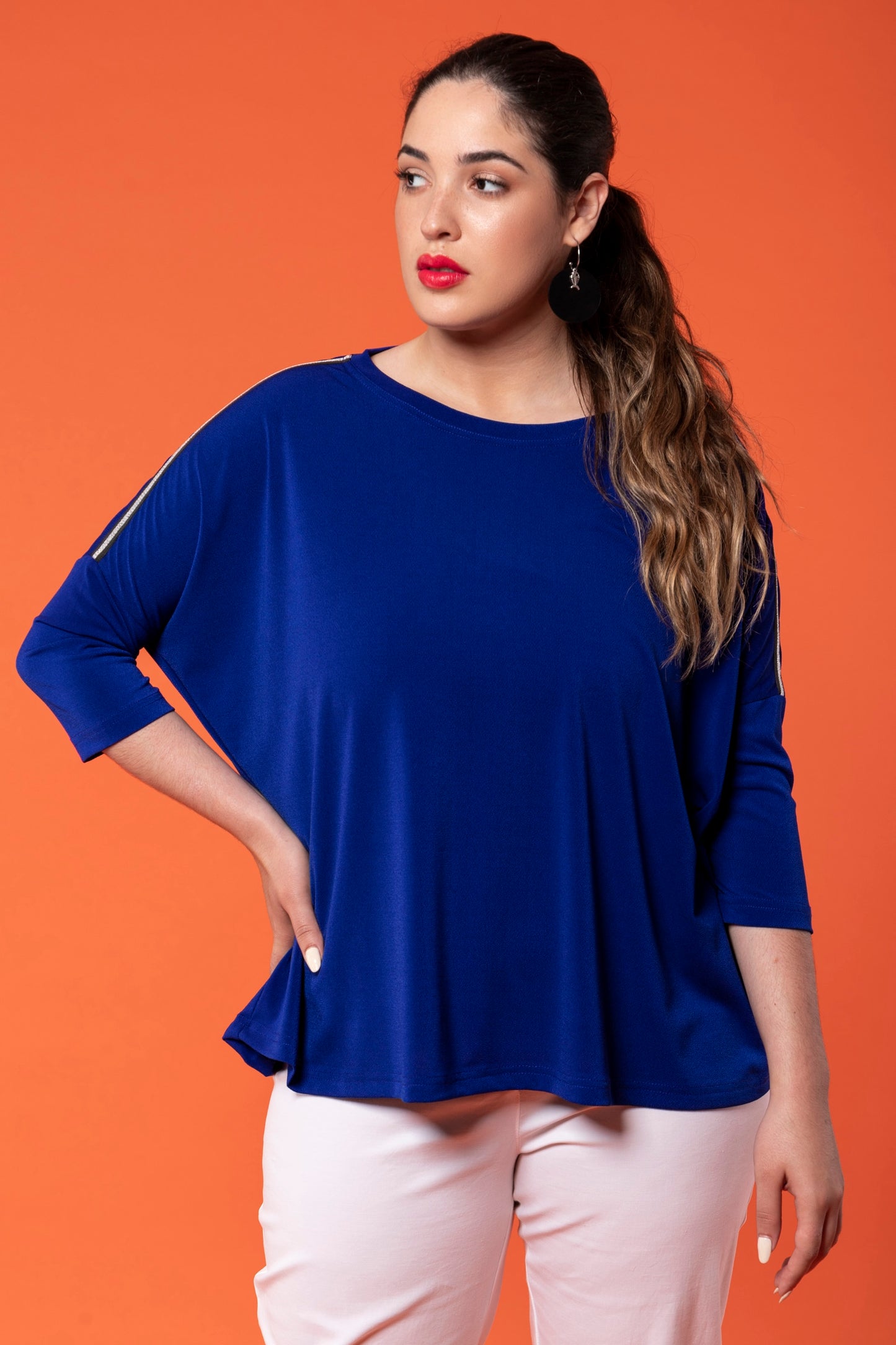 Valencia Blue Blouse