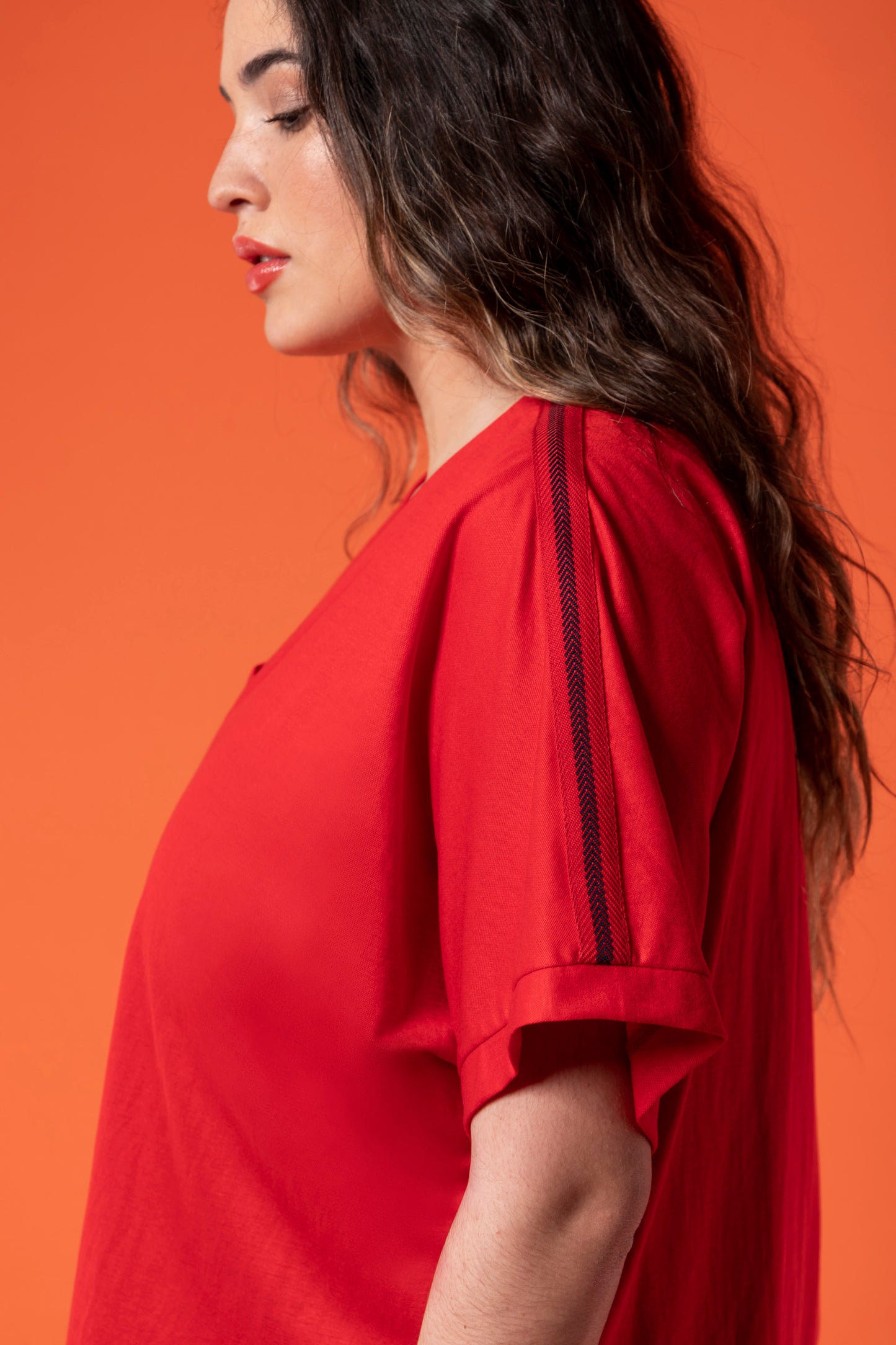 Blouse Palerme Rouge