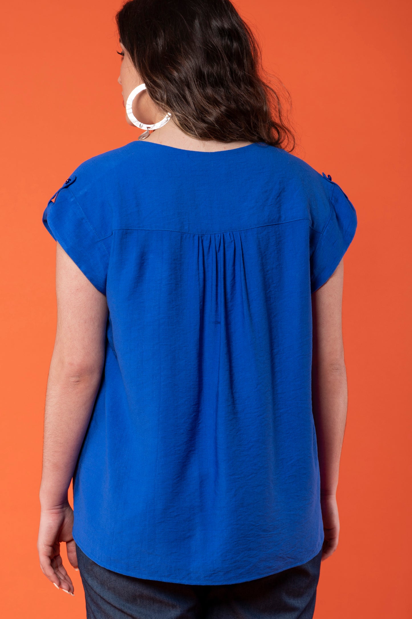 Blouse Seville Bleu