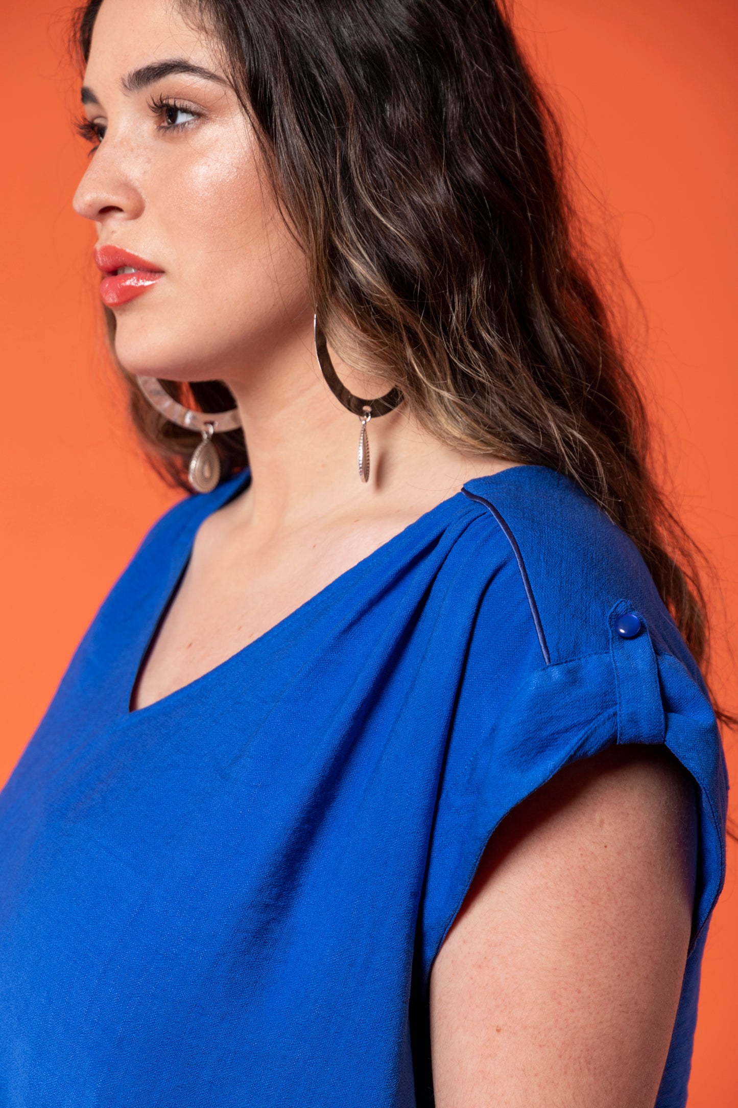 Blouse Seville Bleu