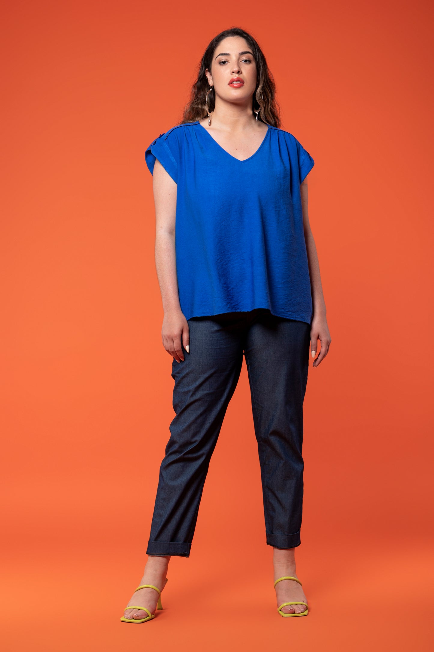 Blouse Seville Bleu