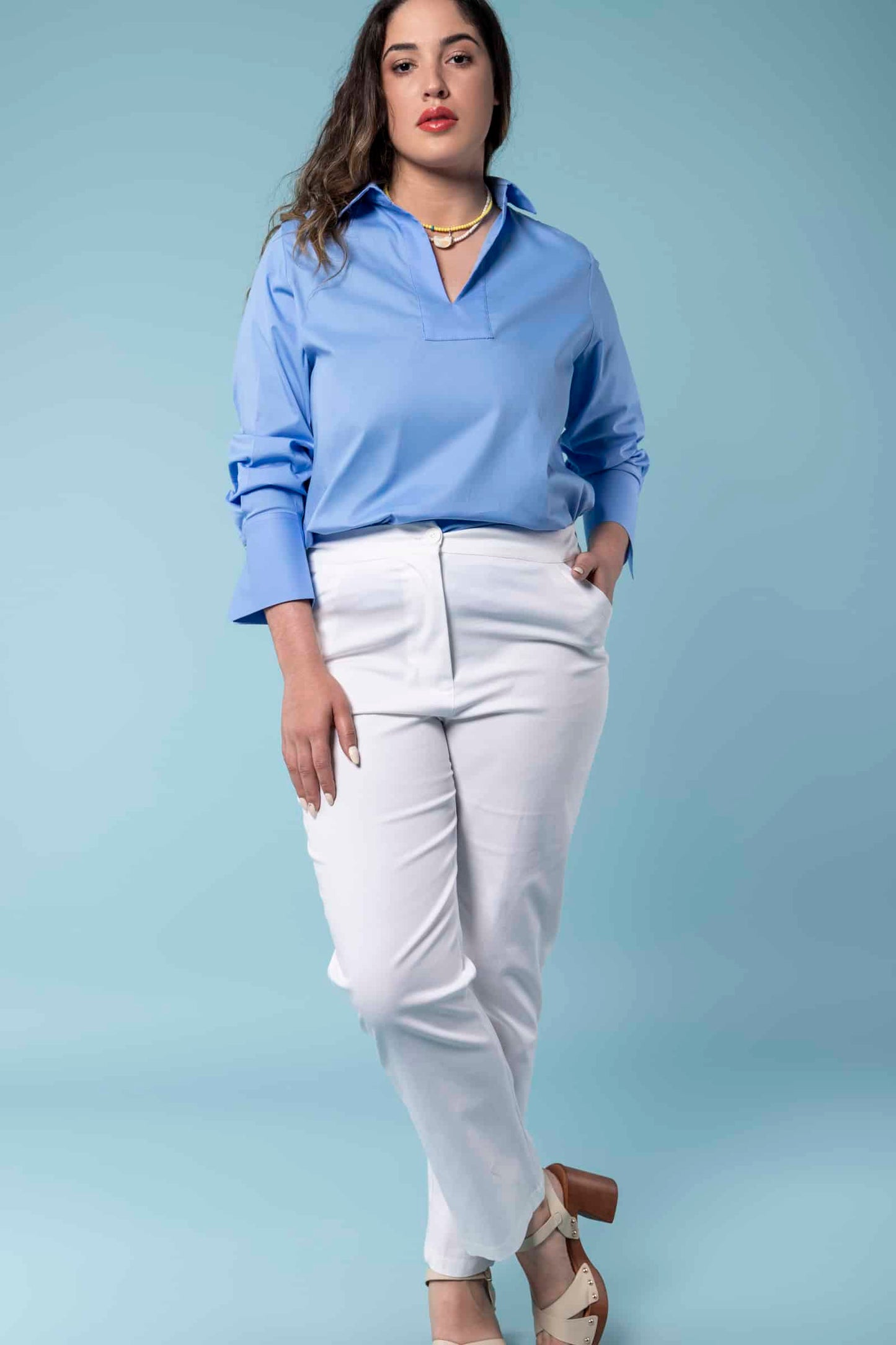 Sydney Blue Blouse