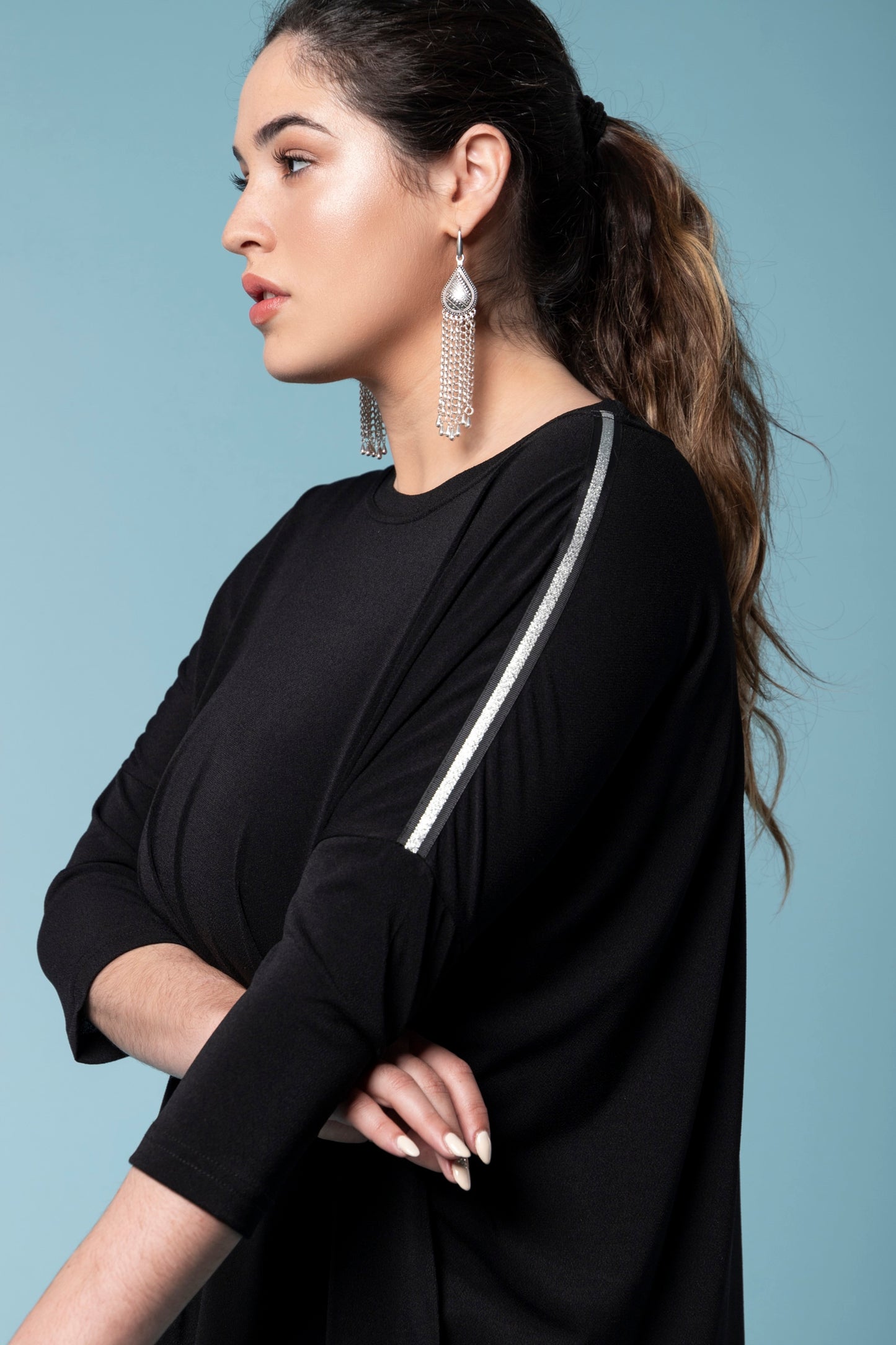 Valencia Blouse Black