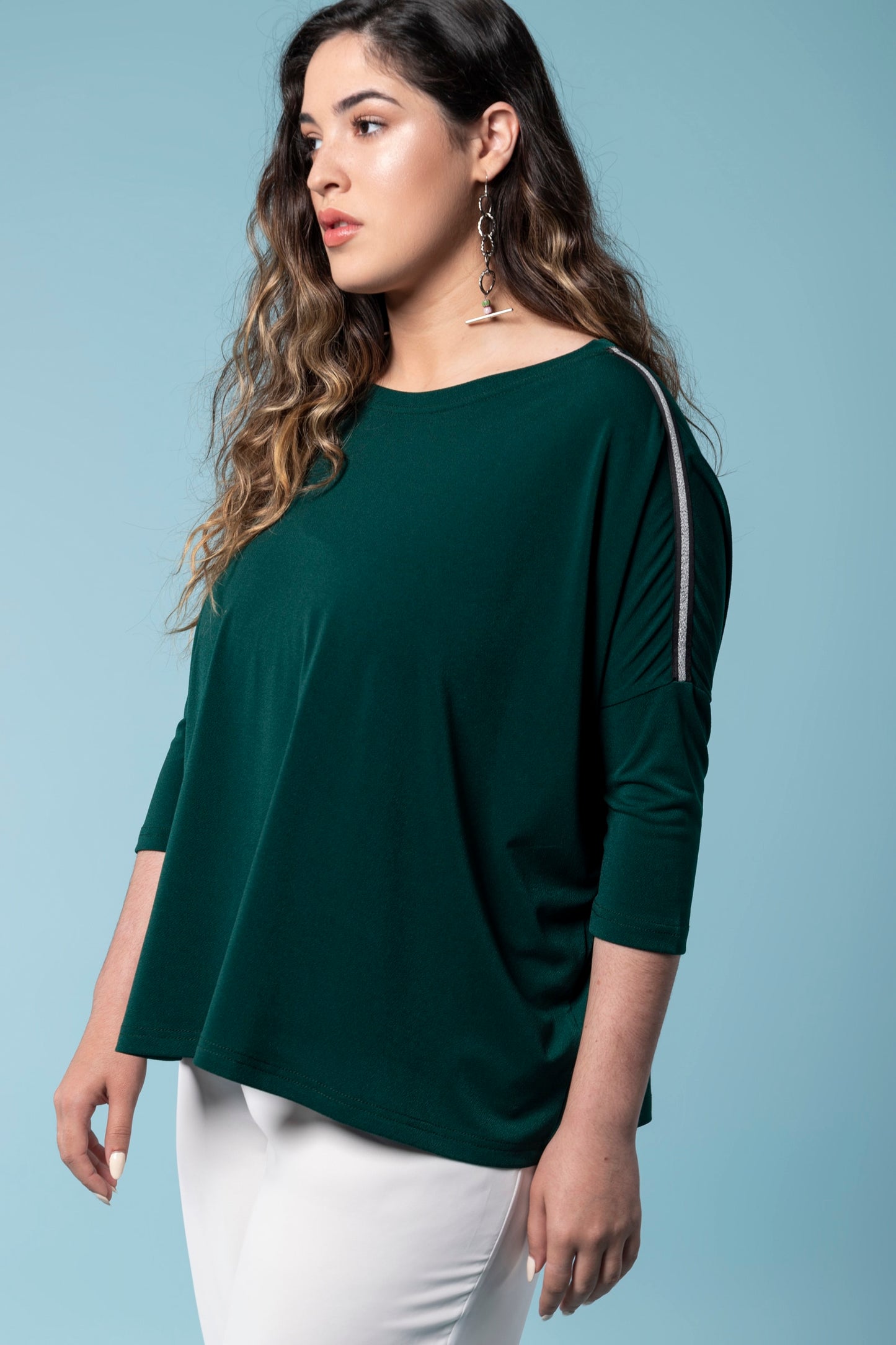 Valencia Green Blouse
