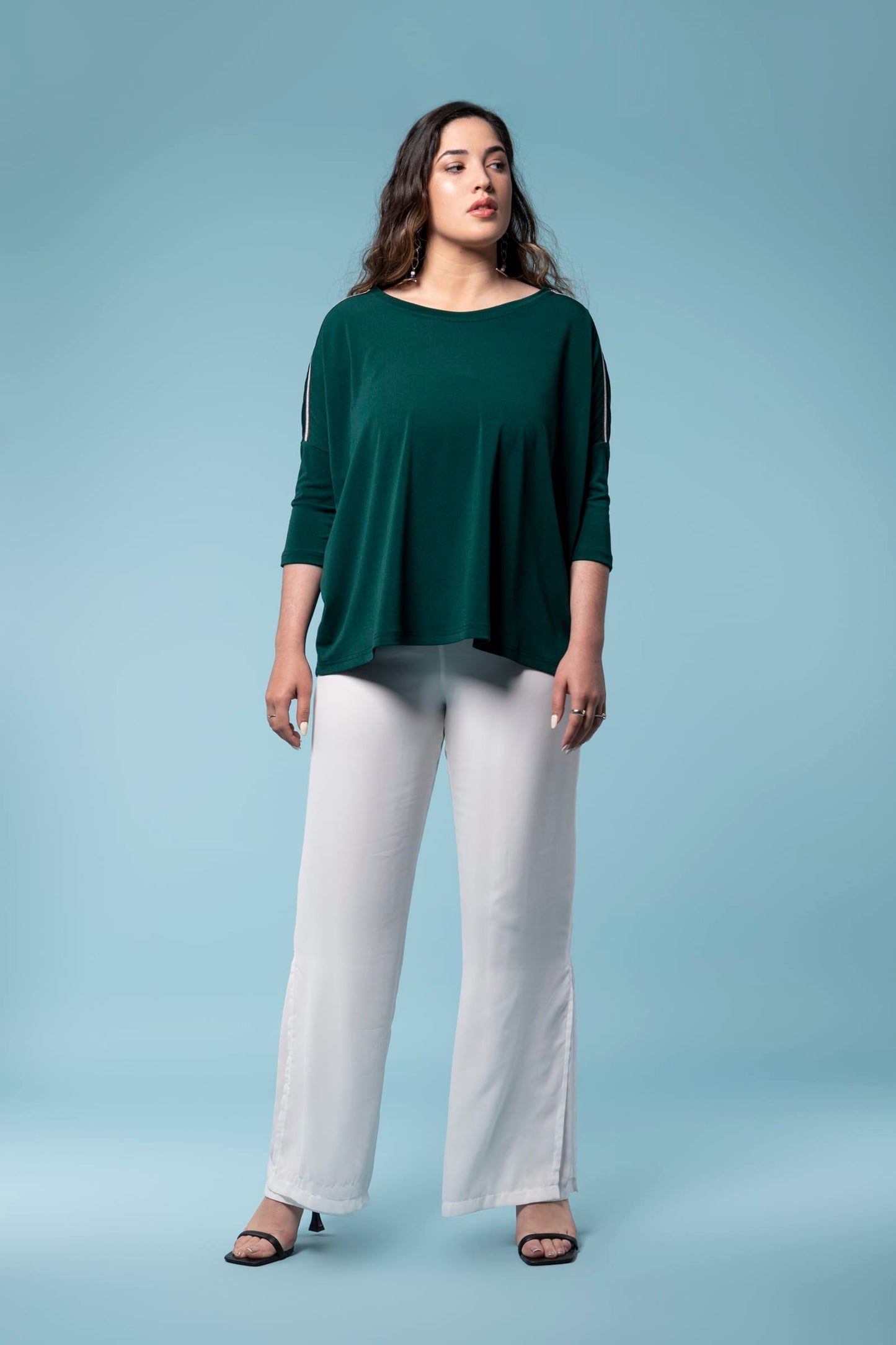 Valencia Green Blouse