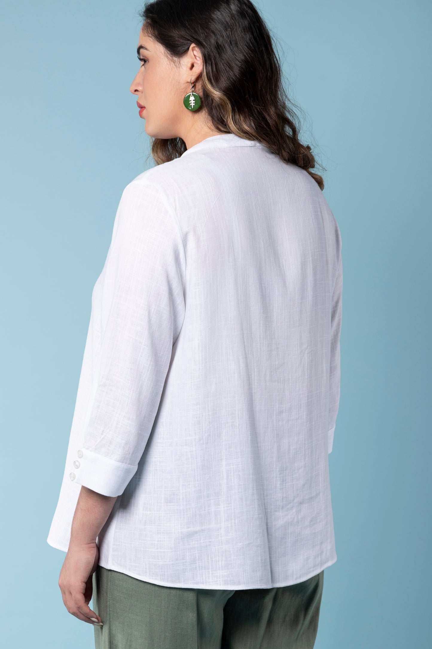 Blouse Venise Blanc
