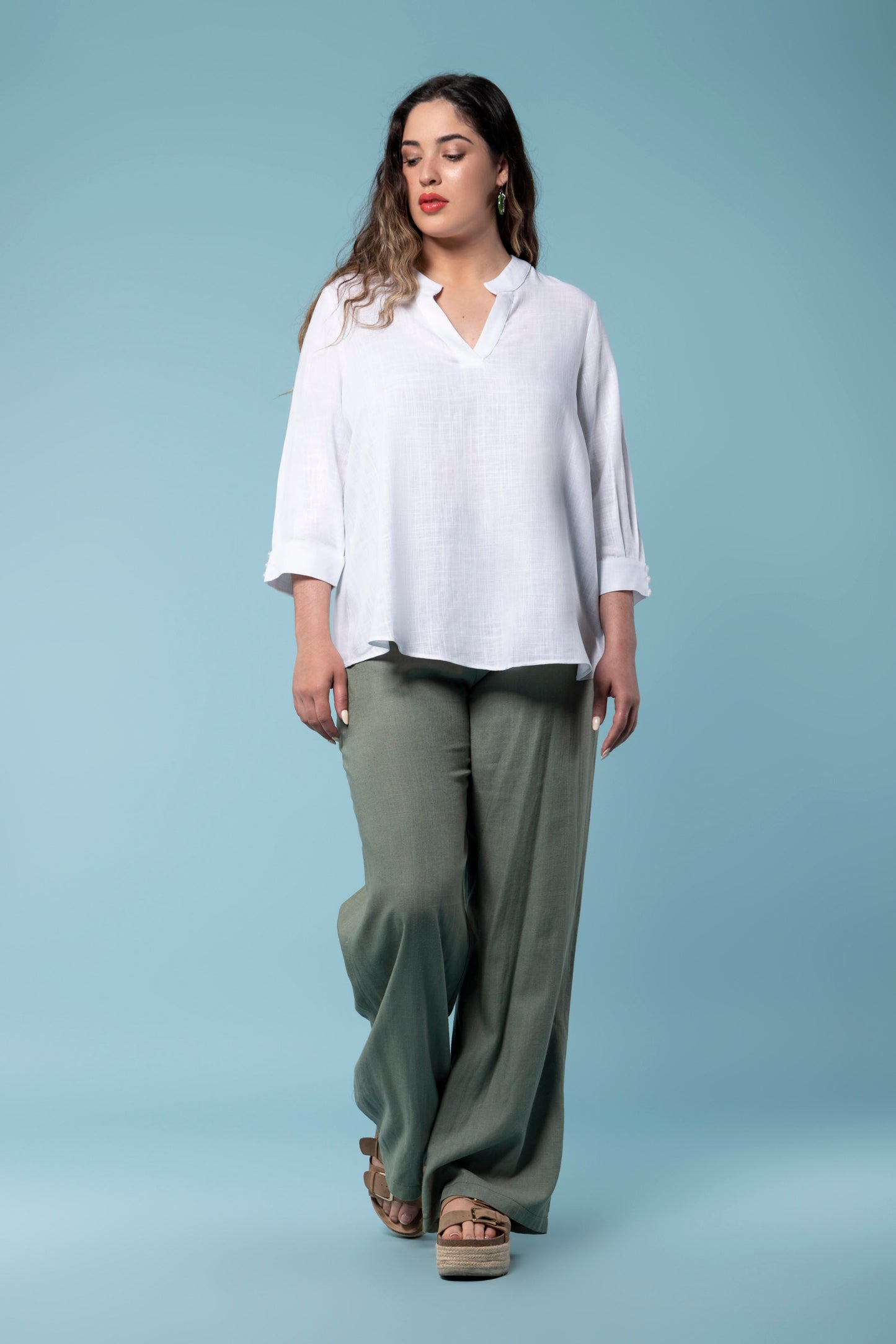 Blouse Venise Blanc