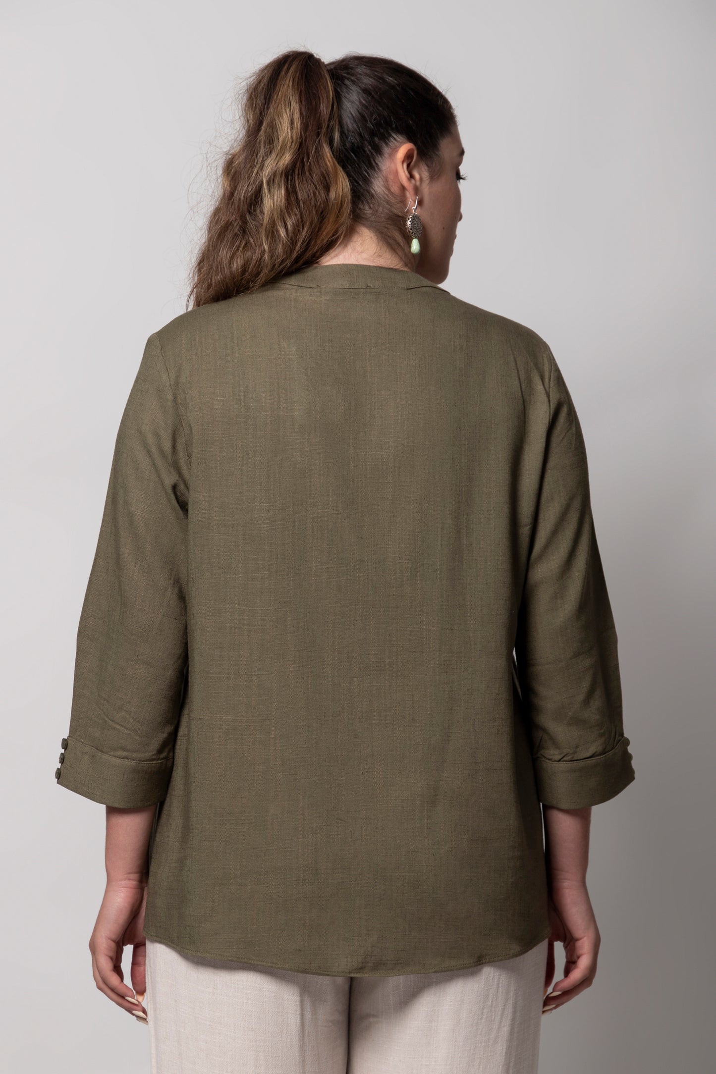 Blouse Venise Khaki
