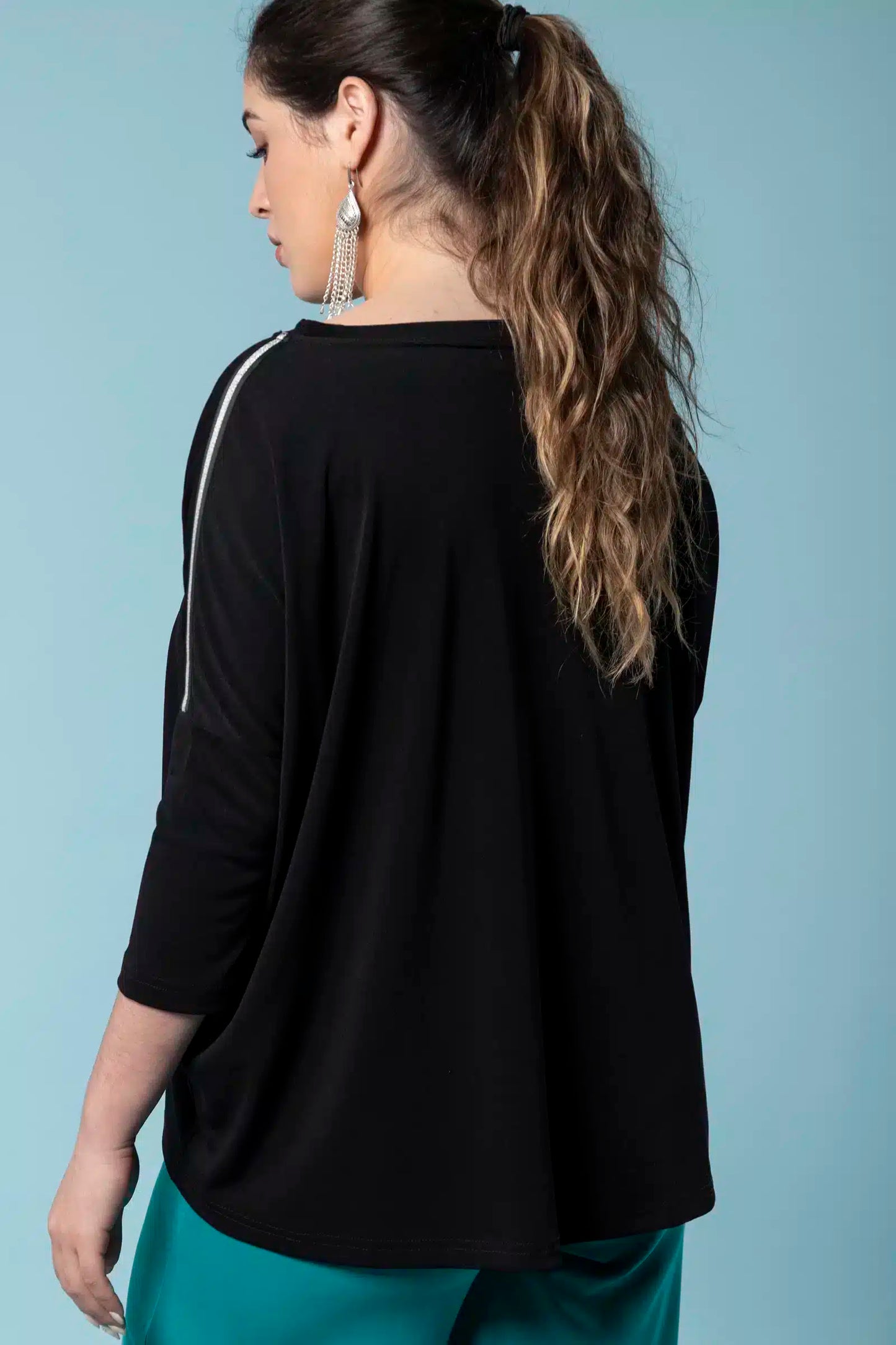 Valencia Blouse Black