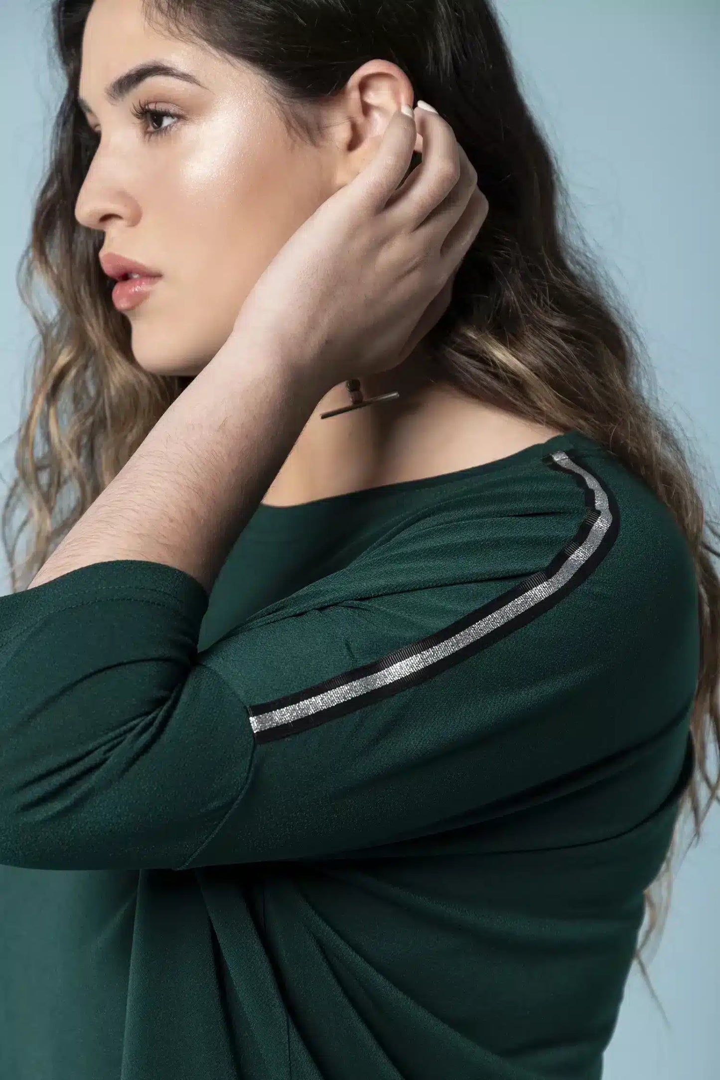 Valencia Green Blouse