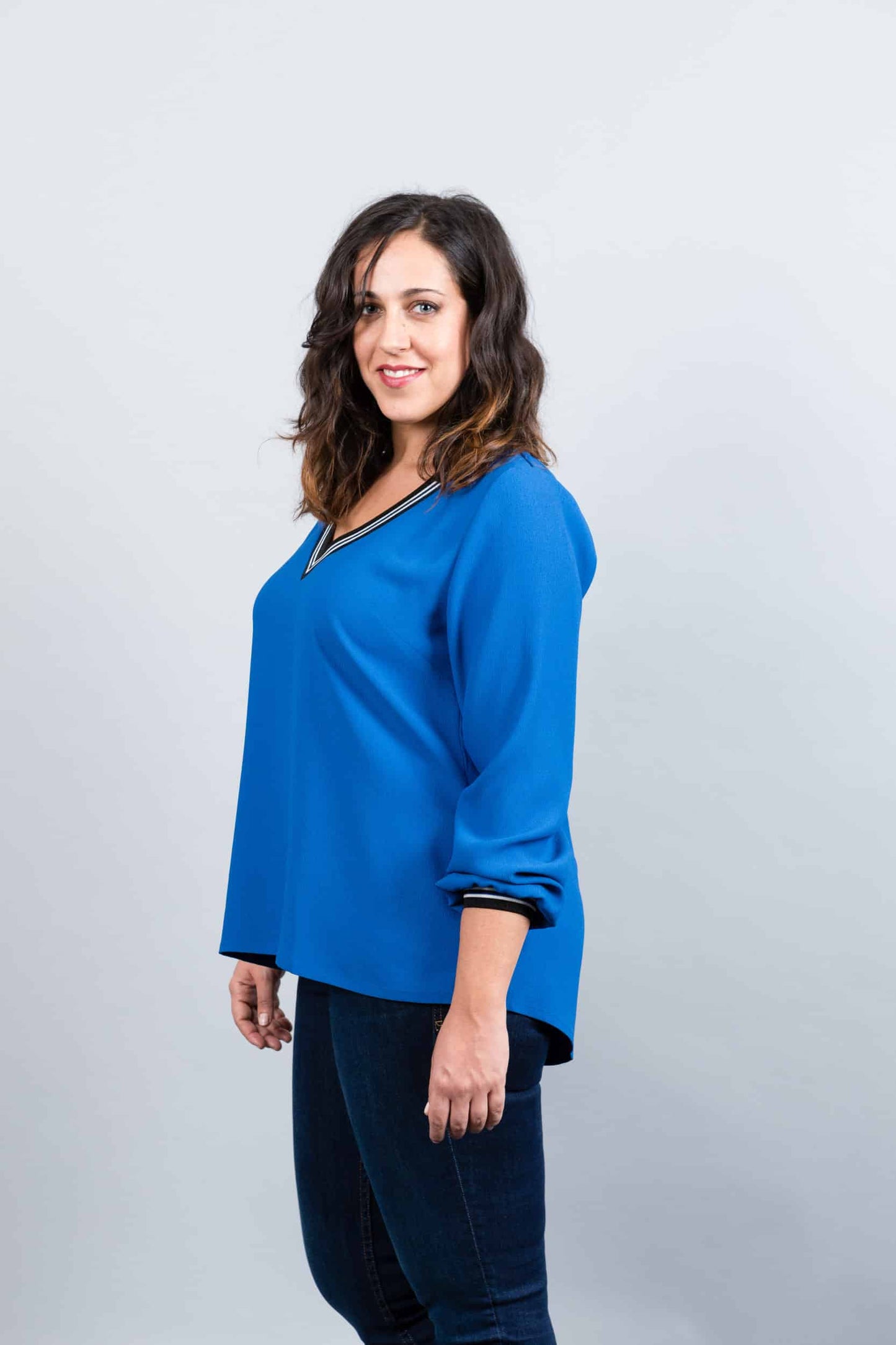 Blouse Londres Bleu