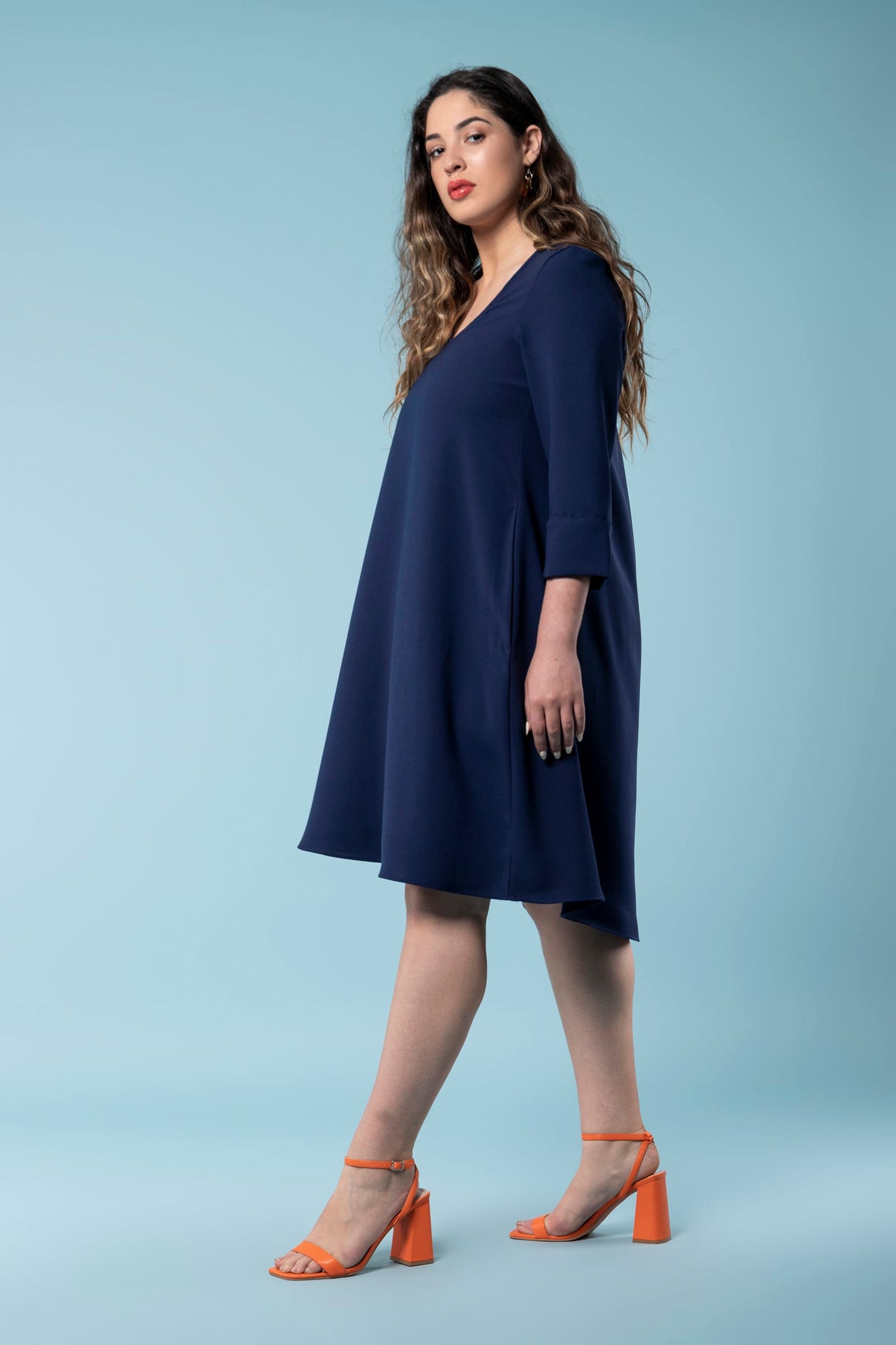 Athena Midnight Blue Dress
