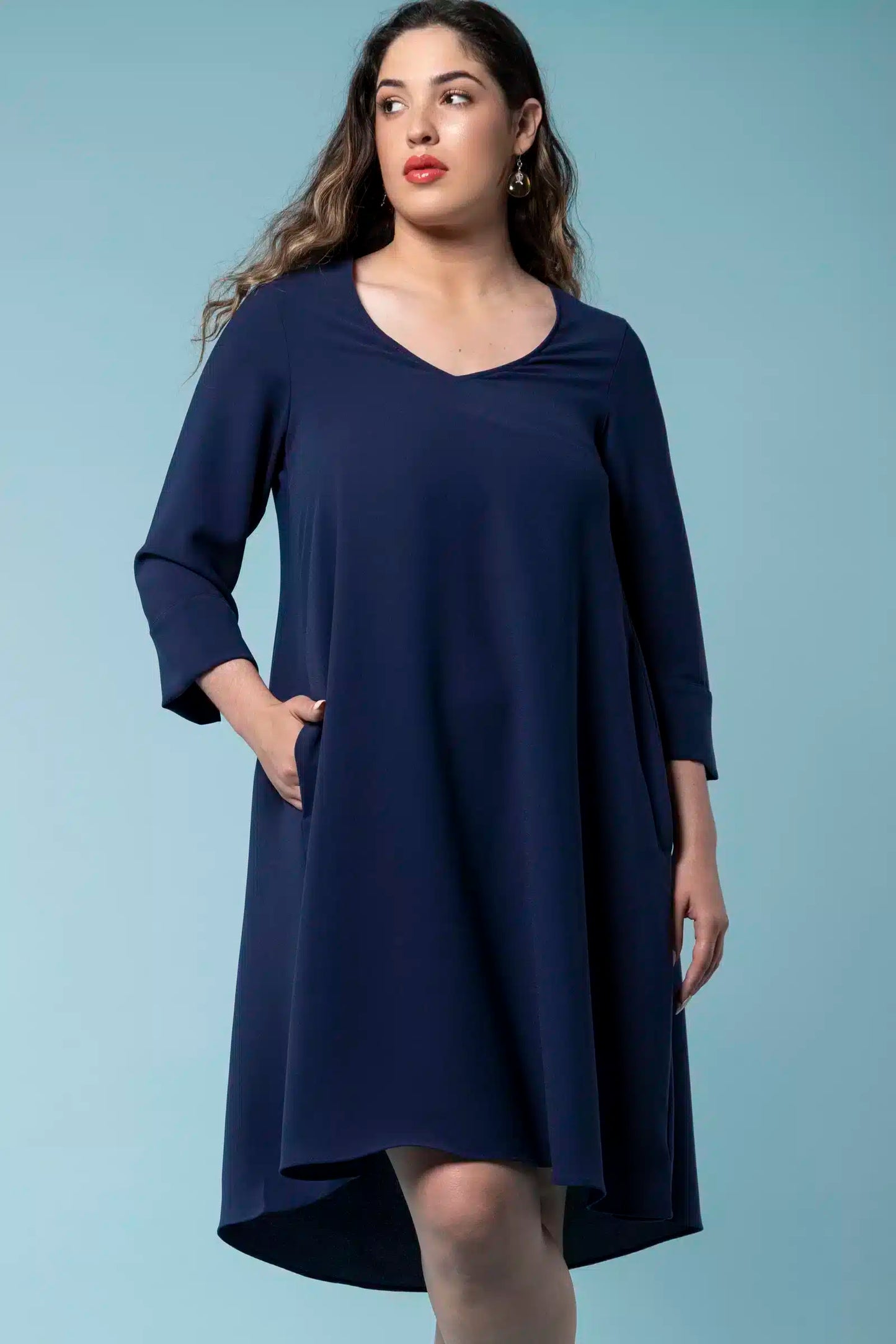 Athena Midnight Blue Dress