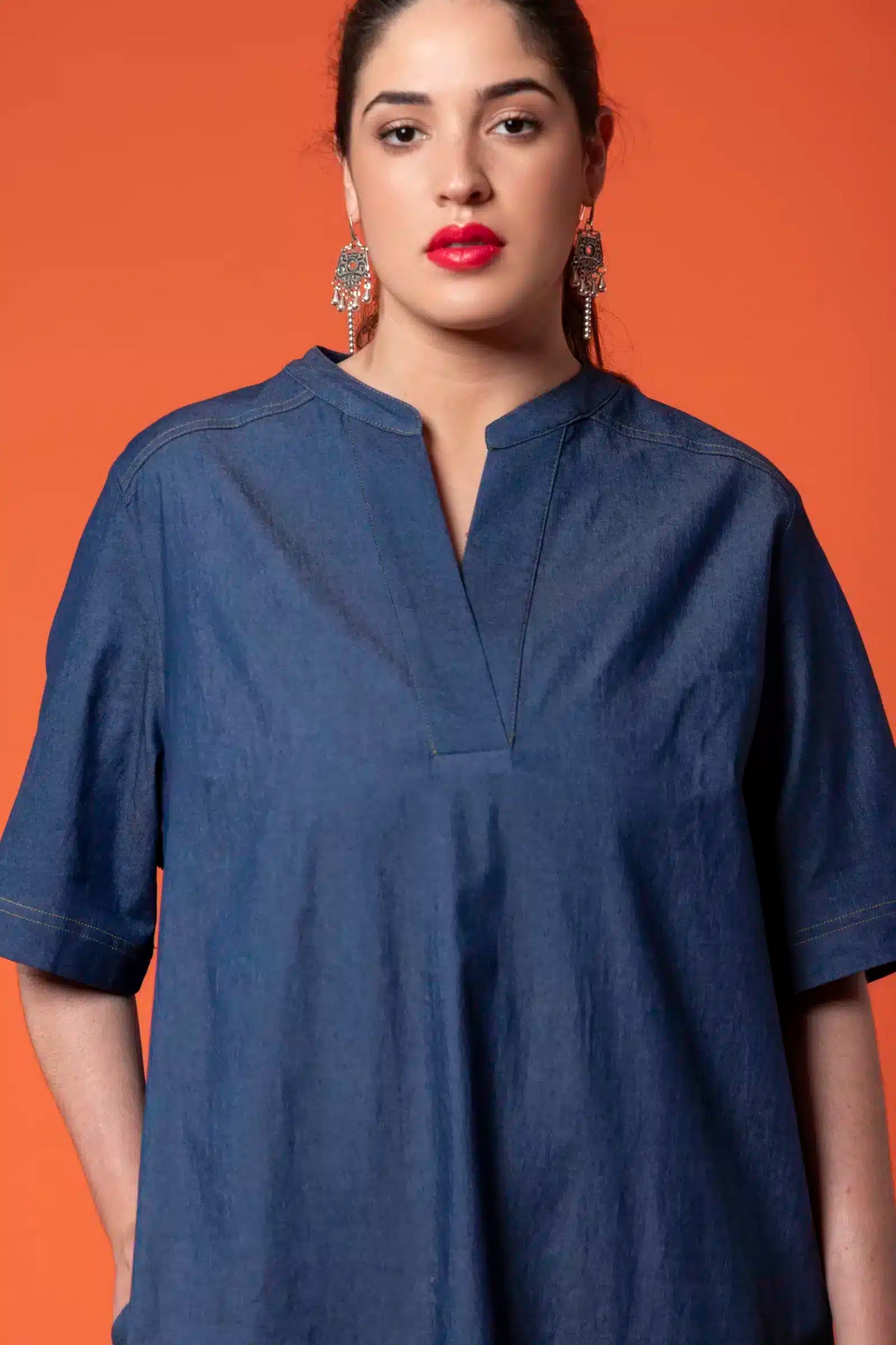 Chloe Denim Blue Dress