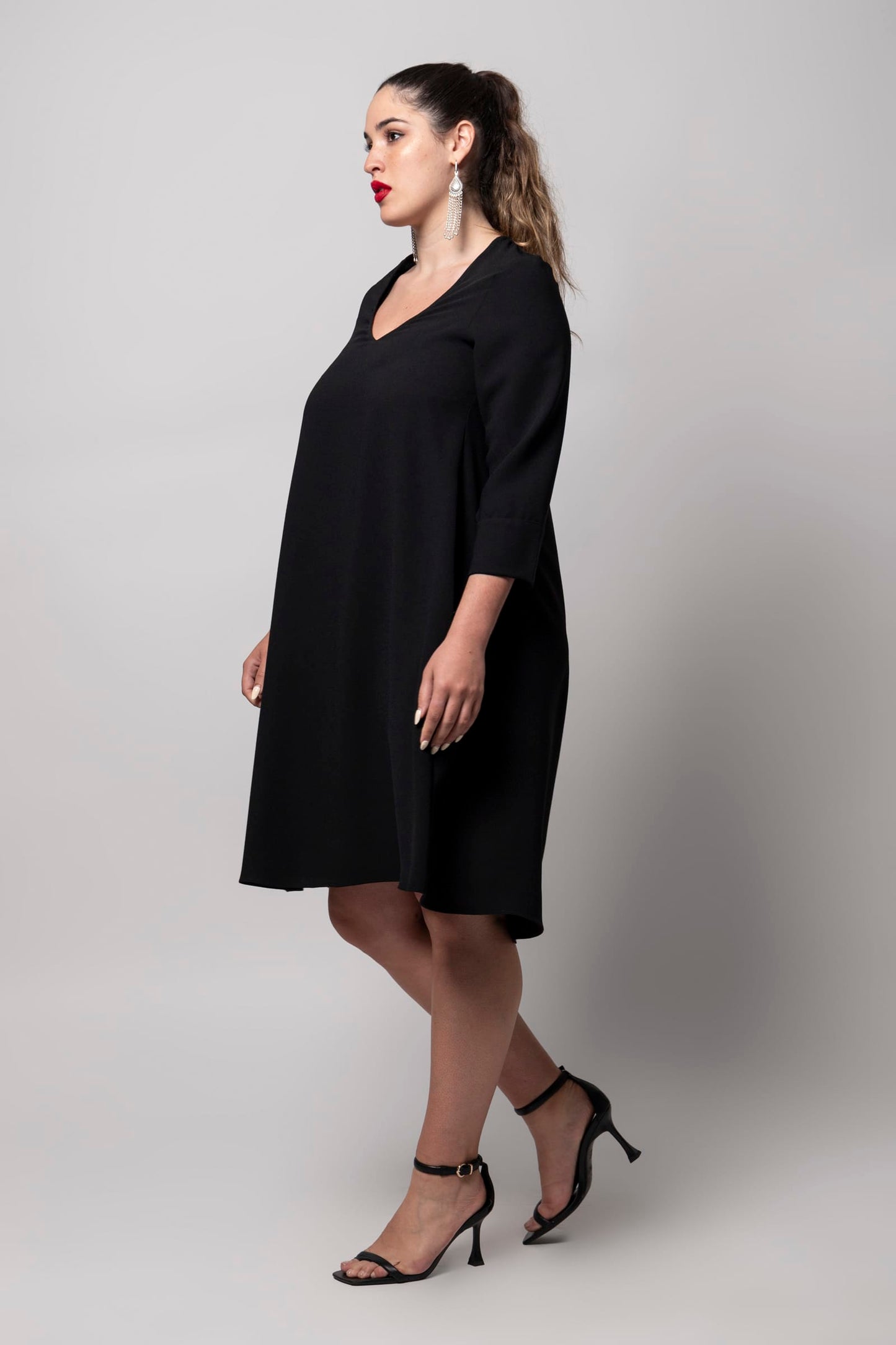 Athena Dress Black