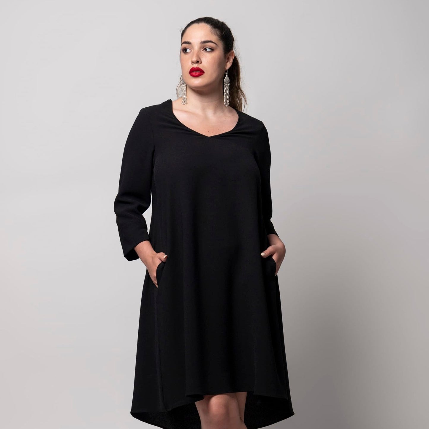 Athena Dress Black