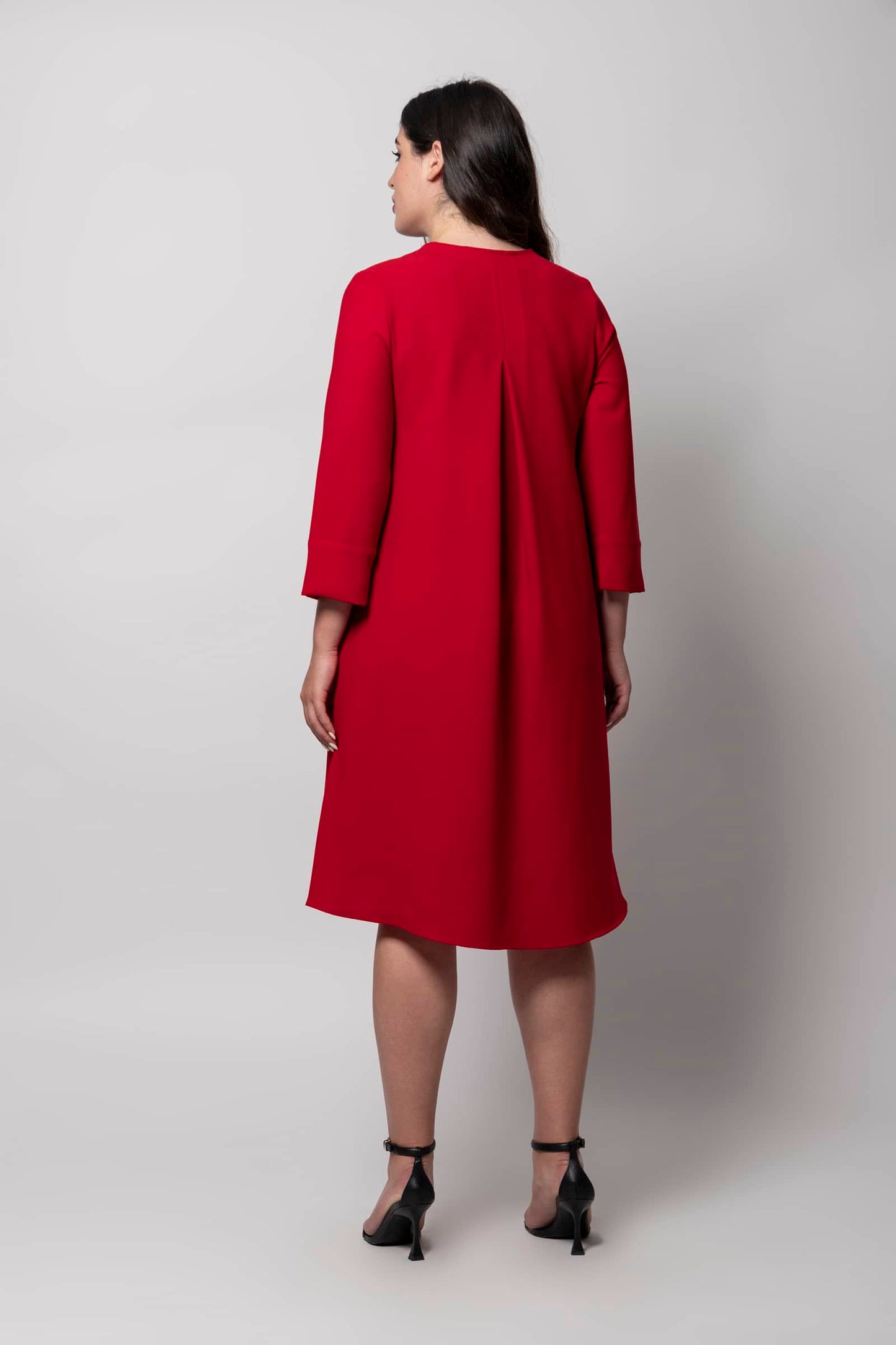 Athena Dress Red