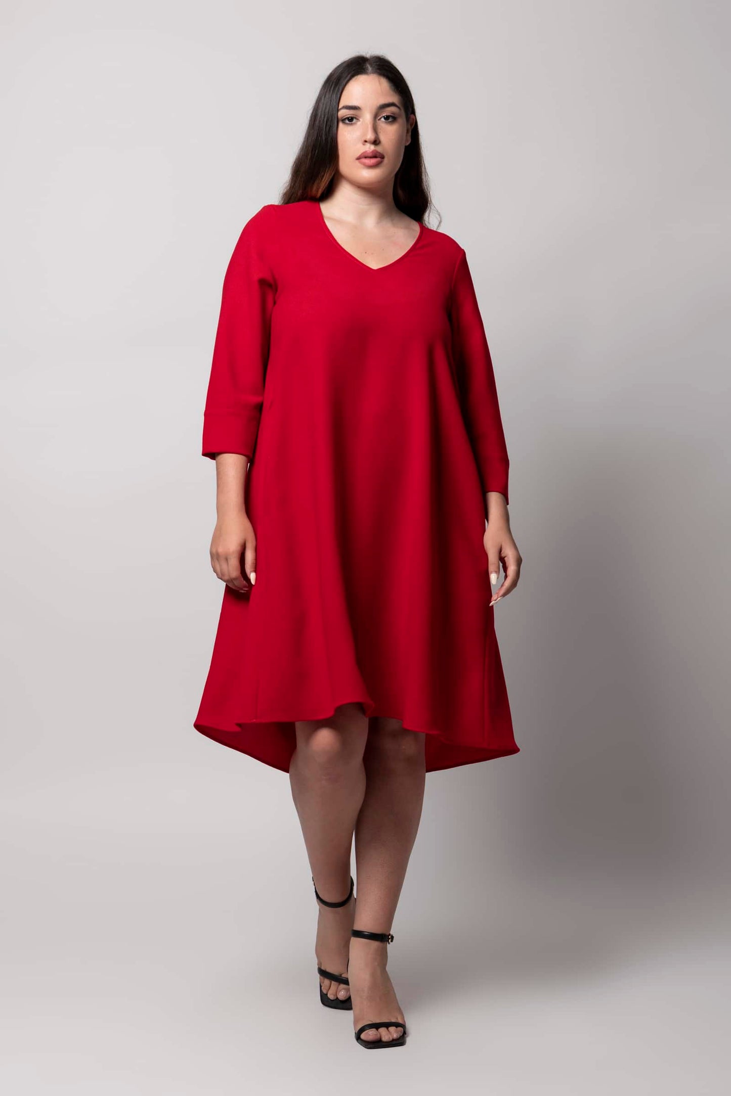 Athena Dress Red