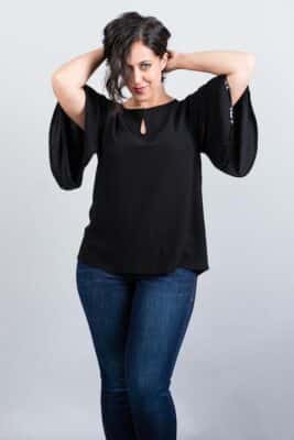 New York Blouse Black