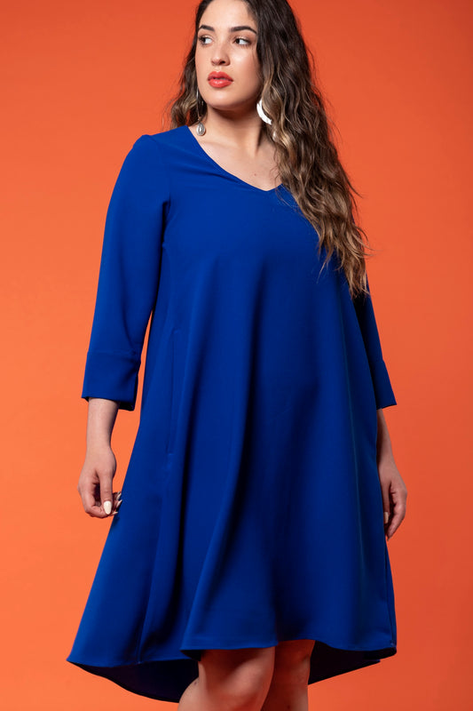 Robe Athena Bleu Vif